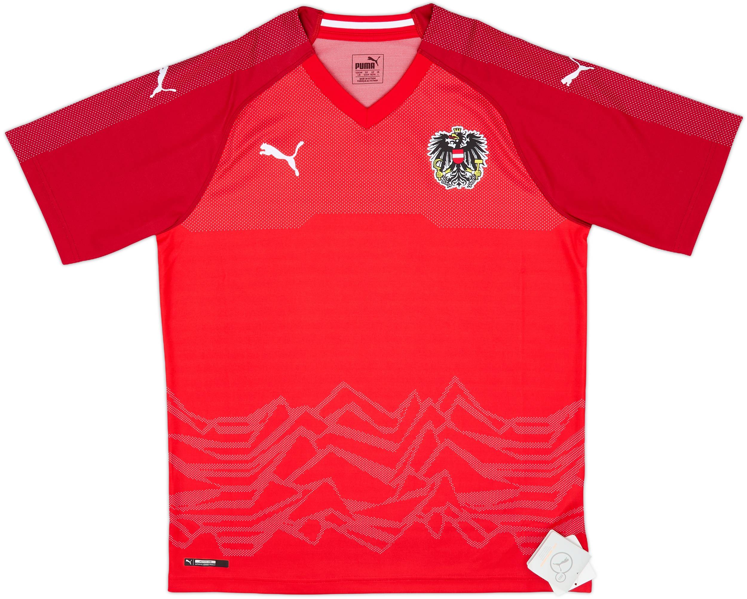 2018-19 Austria Home Shirt (L)