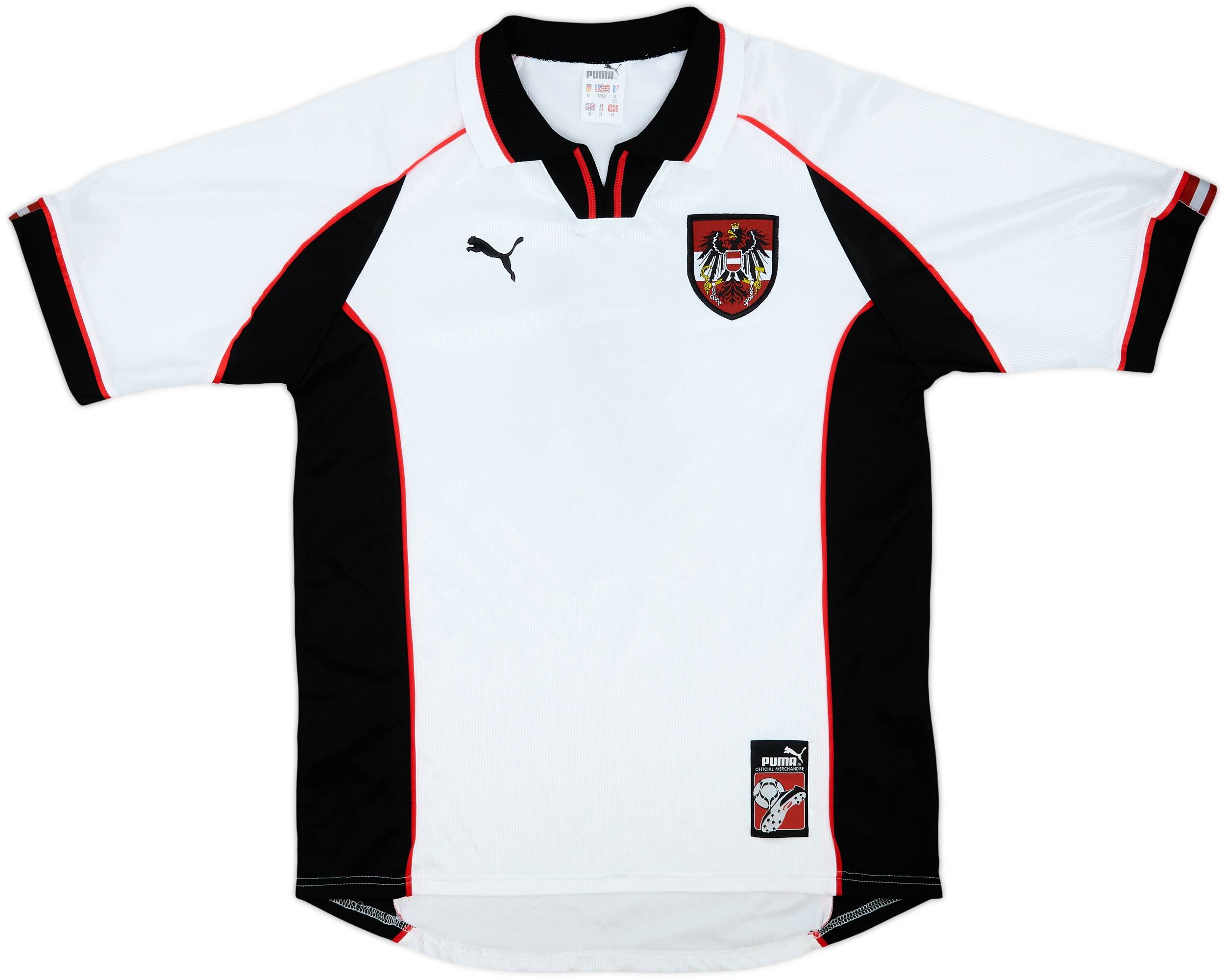 1998 Austria Home Shirt - 4/10 - (M)