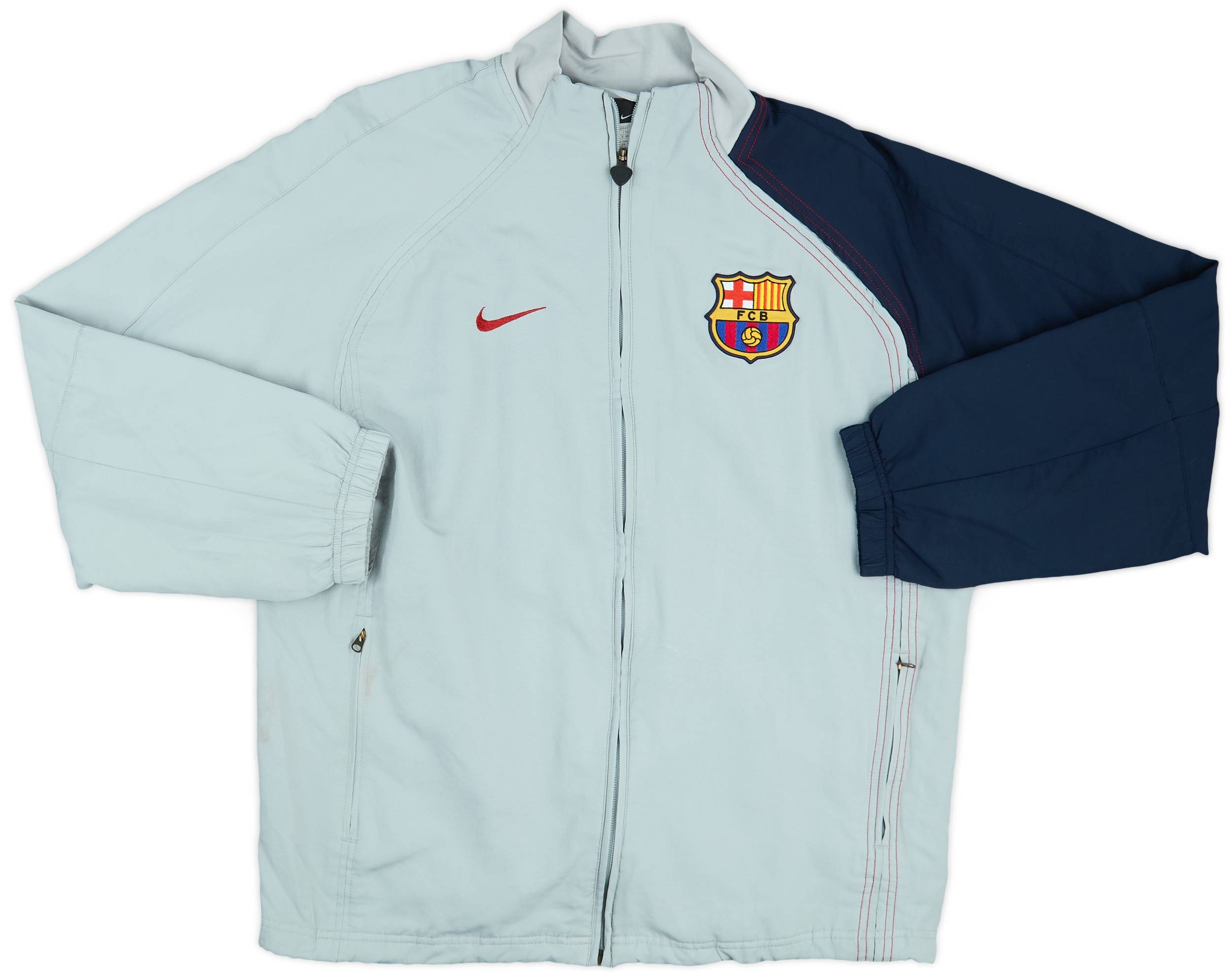2004-05 Barcelona Nike Track Jacket - 8/10 - (M)