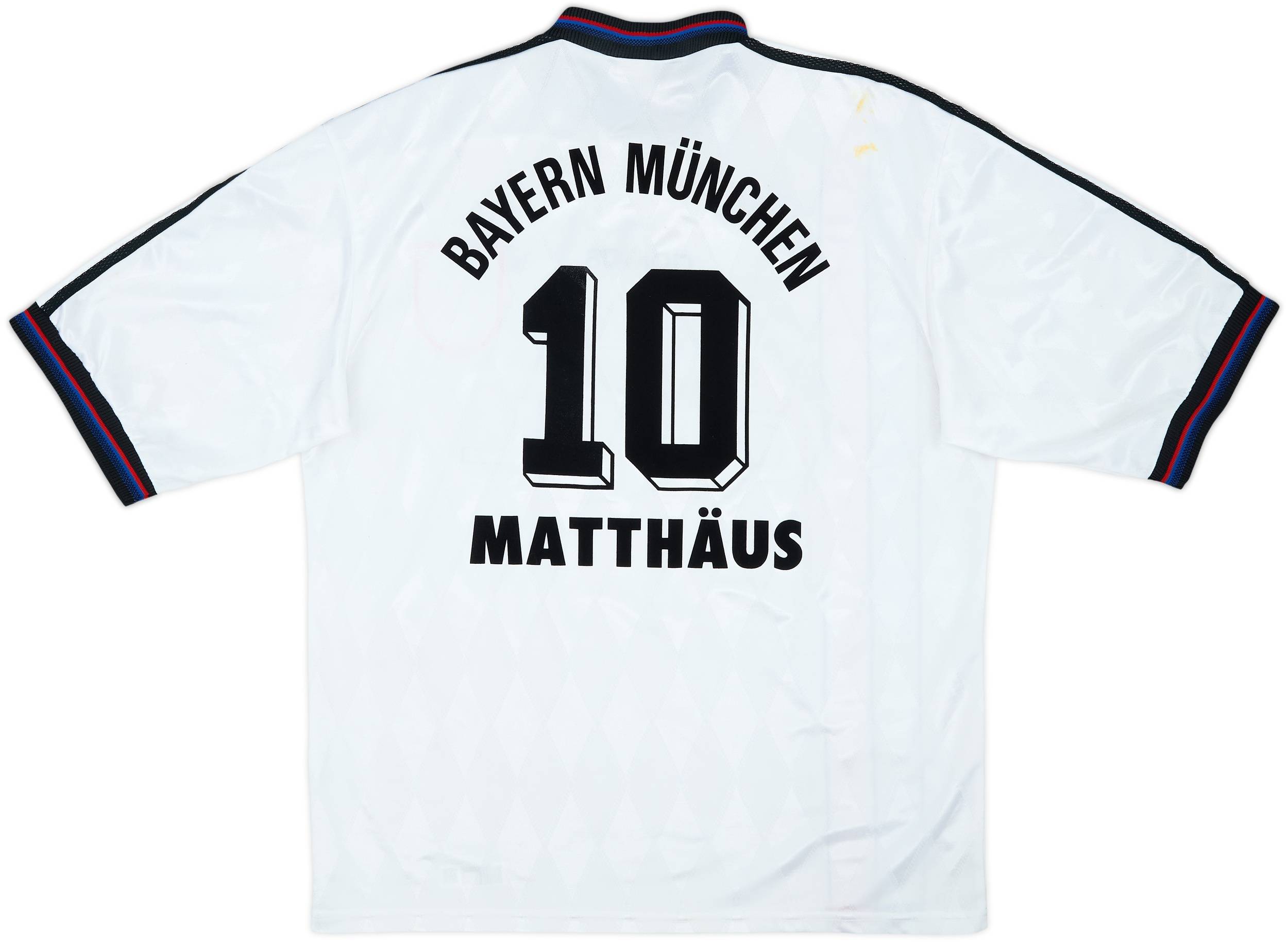 1996-98 Bayern Munich Away Shirt Matthaus #10 - 8/10 - (L)
