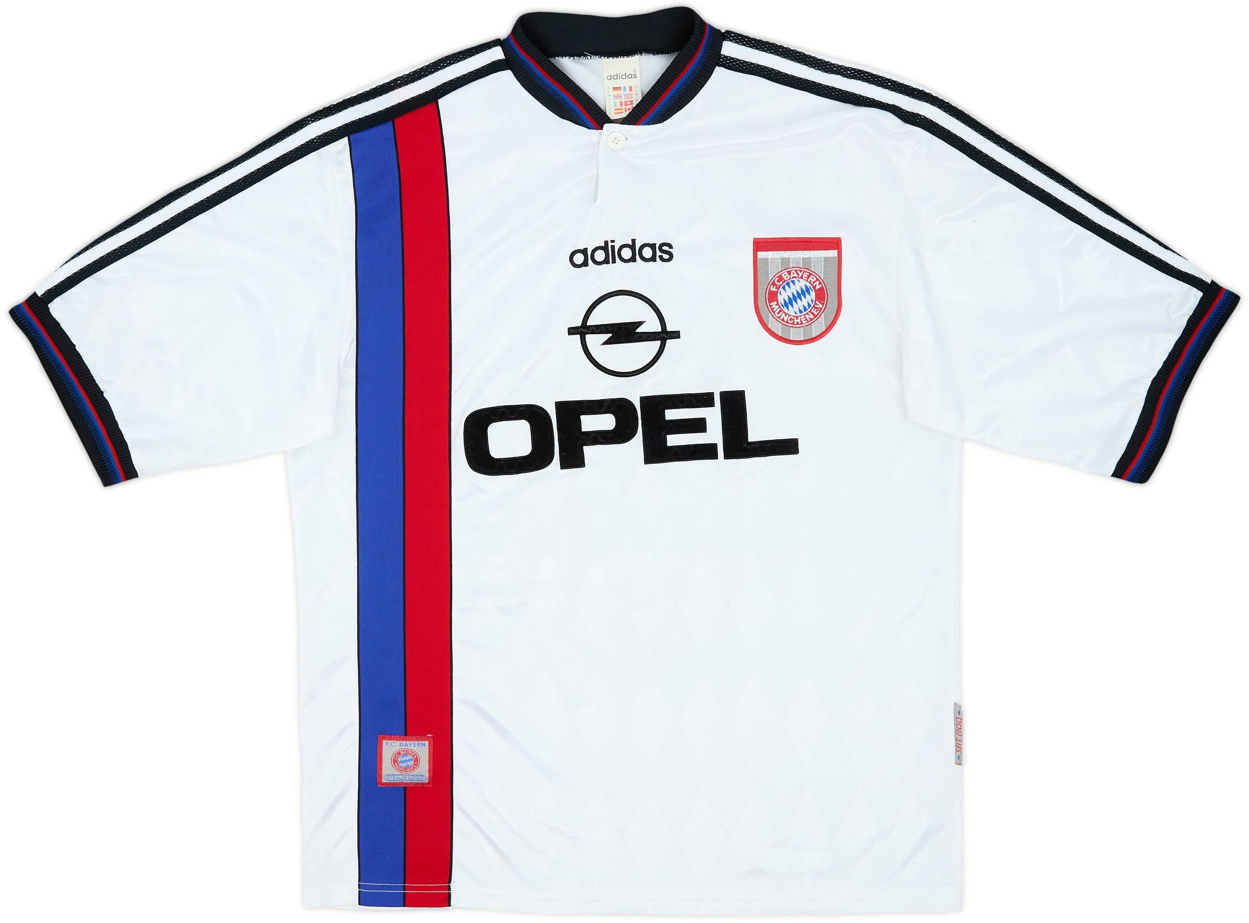 1996-98 Bayern Munich Away Shirt Matthaus #10 - 8/10 - (L)