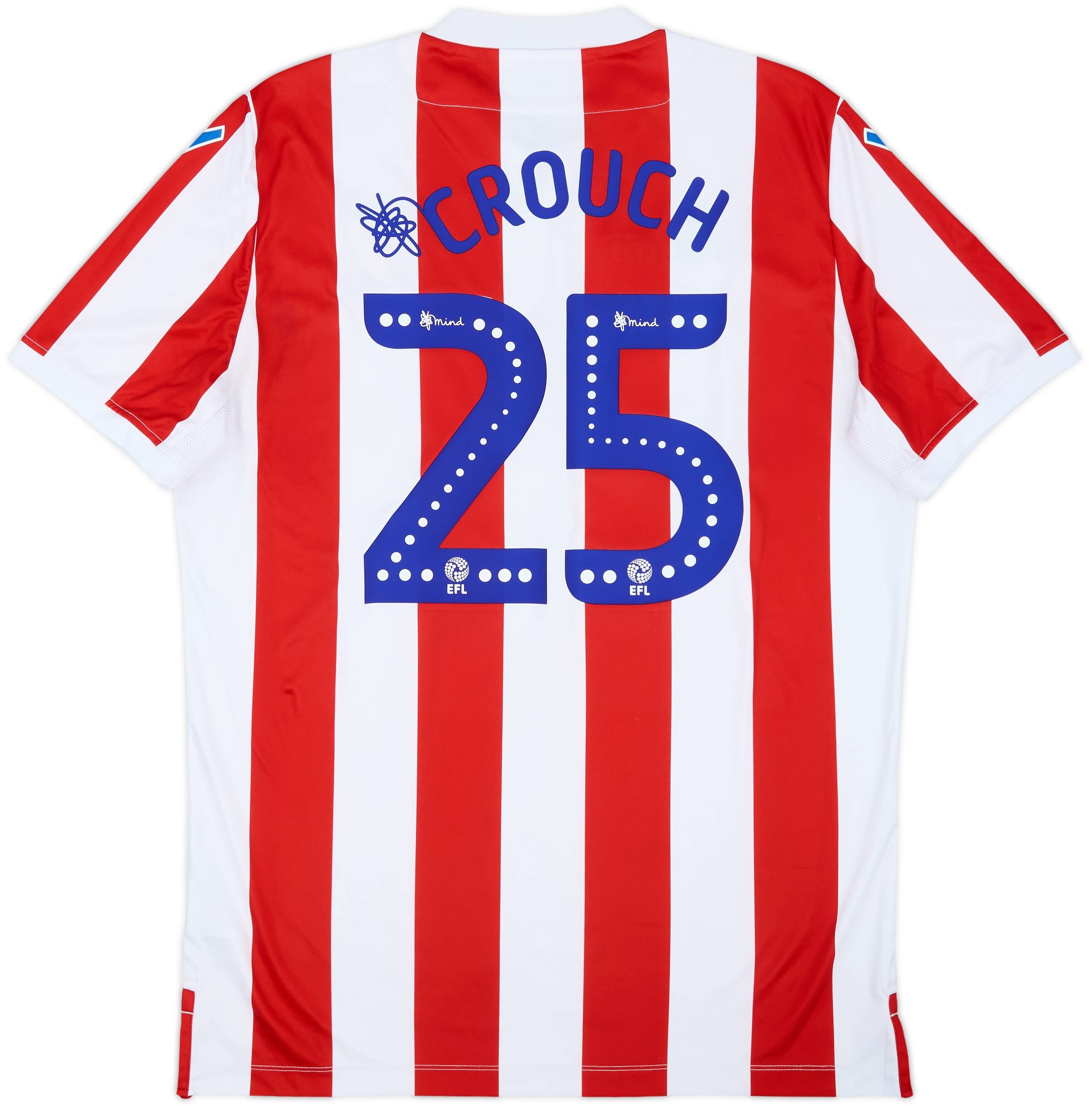 2018-19 Stoke City Home Shirt Crouch #25 - 6/10 - (XL)