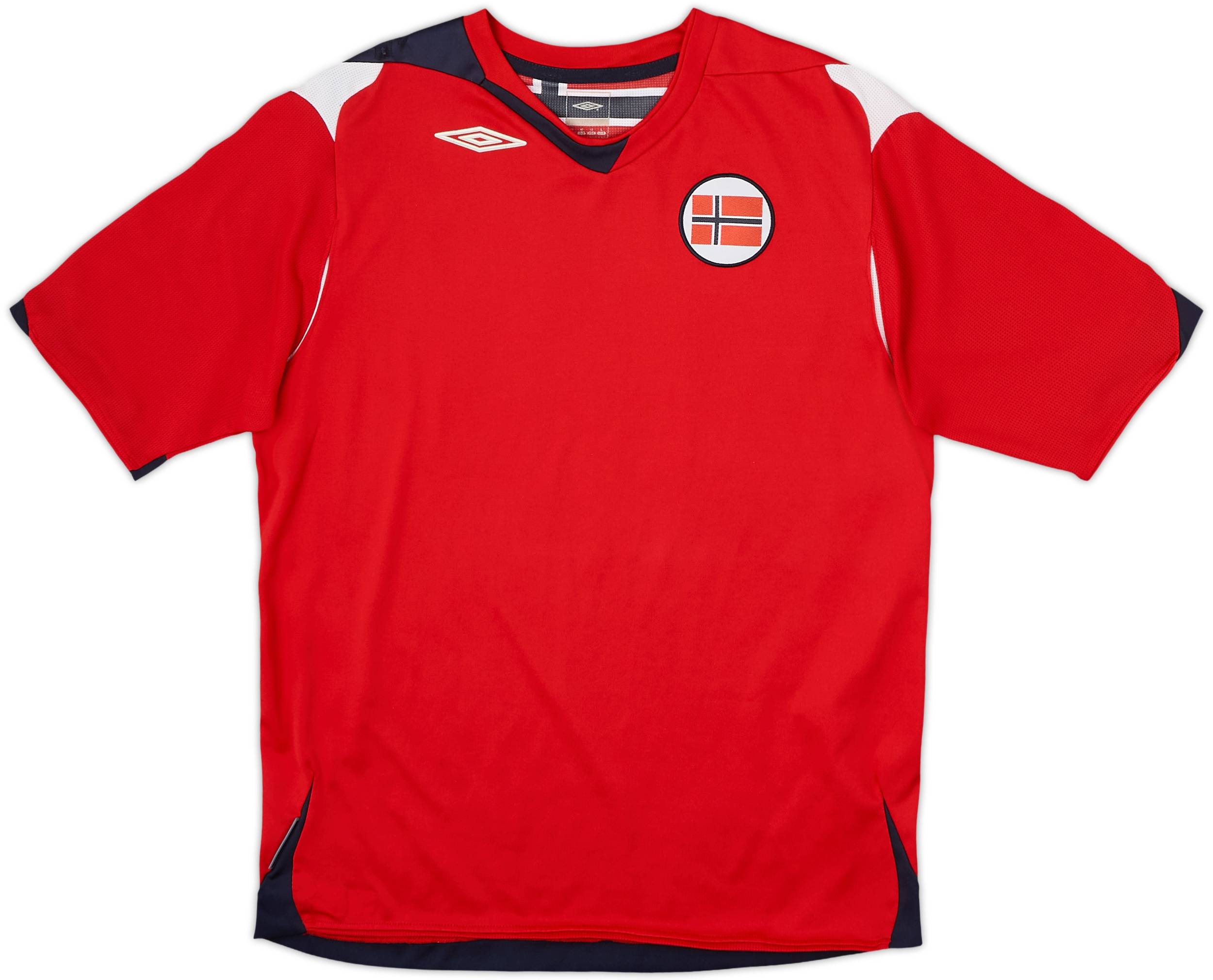 2006-08 Norway Home Shirt - 9/10 - (Women's M)