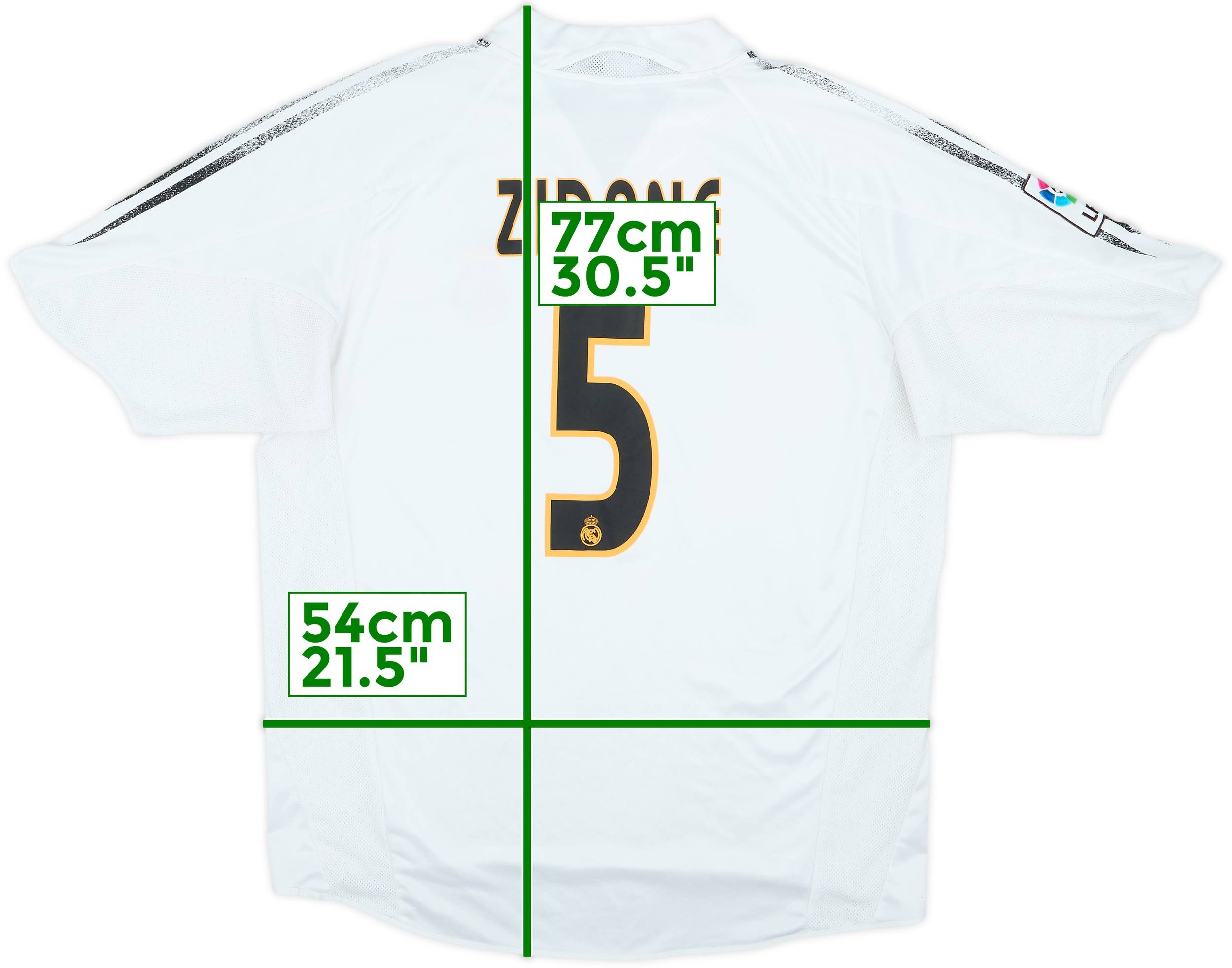 2004-05 Real Madrid Home Shirt TRUE - 4/10 - (L)