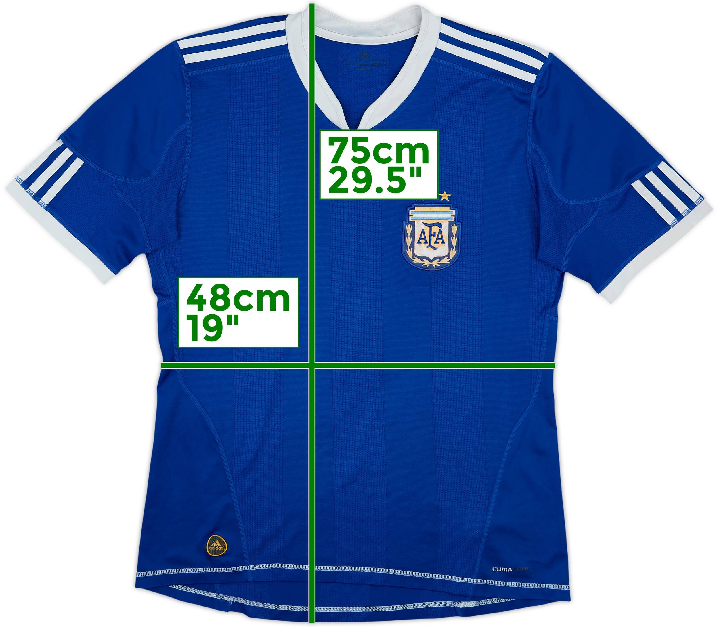 2010-11 Argentina Away Shirt - 5/10 - (M)