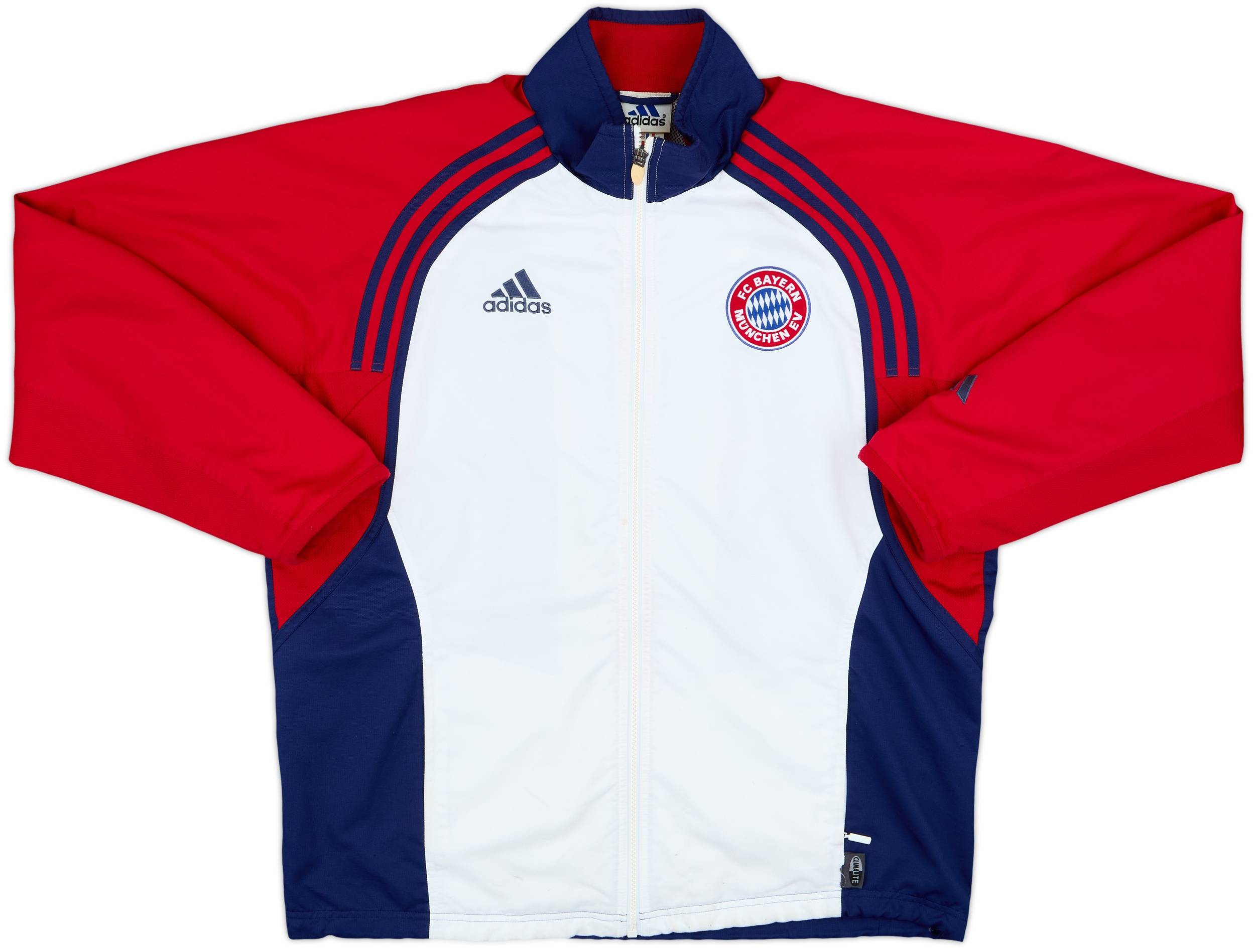 2000-01 Bayern Munich Fanclub adidas Track Jacket - 7/10 - (M/L)