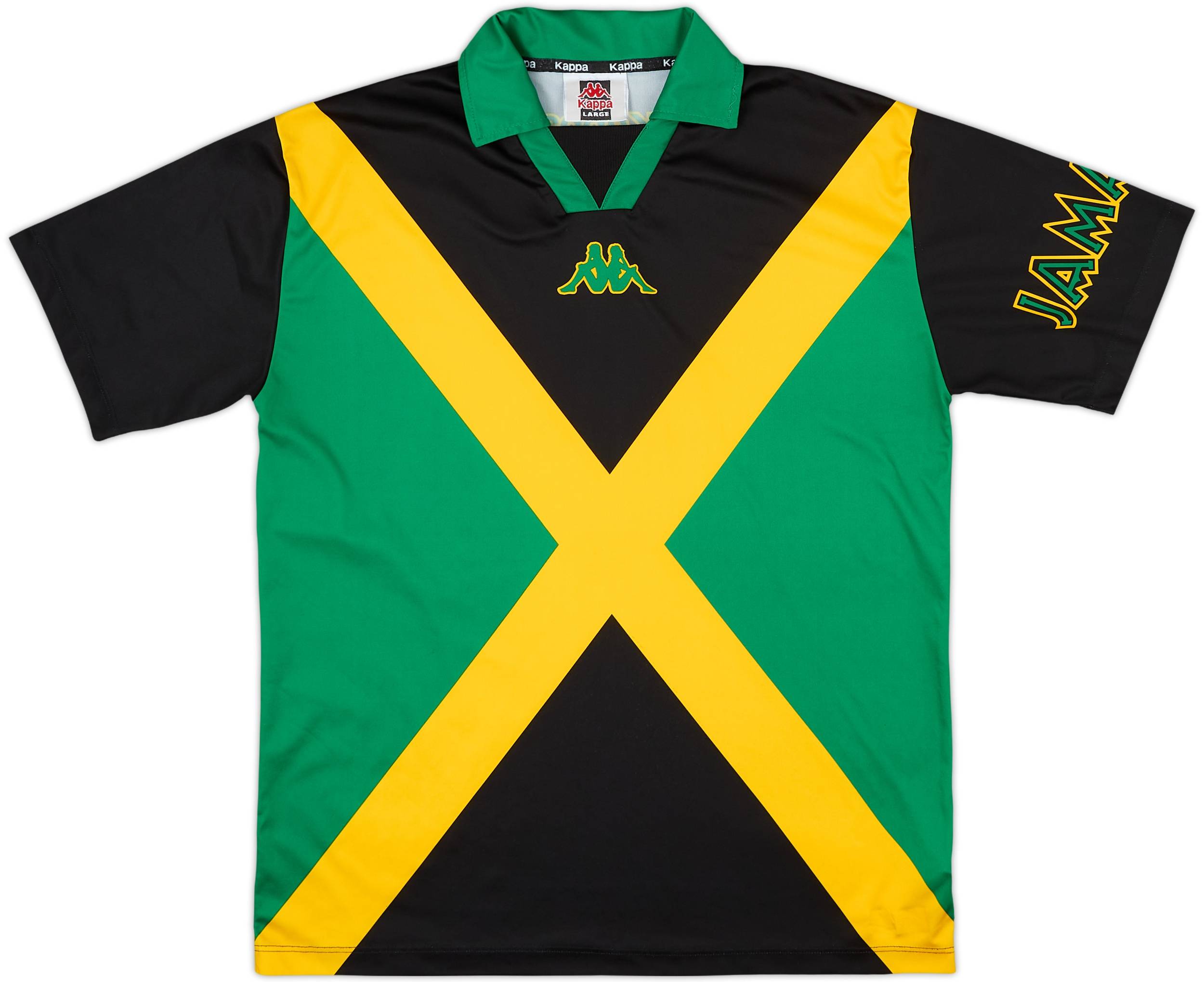 1998-00 Jamaica Kappa Training Shirt - 8/10 - (L)