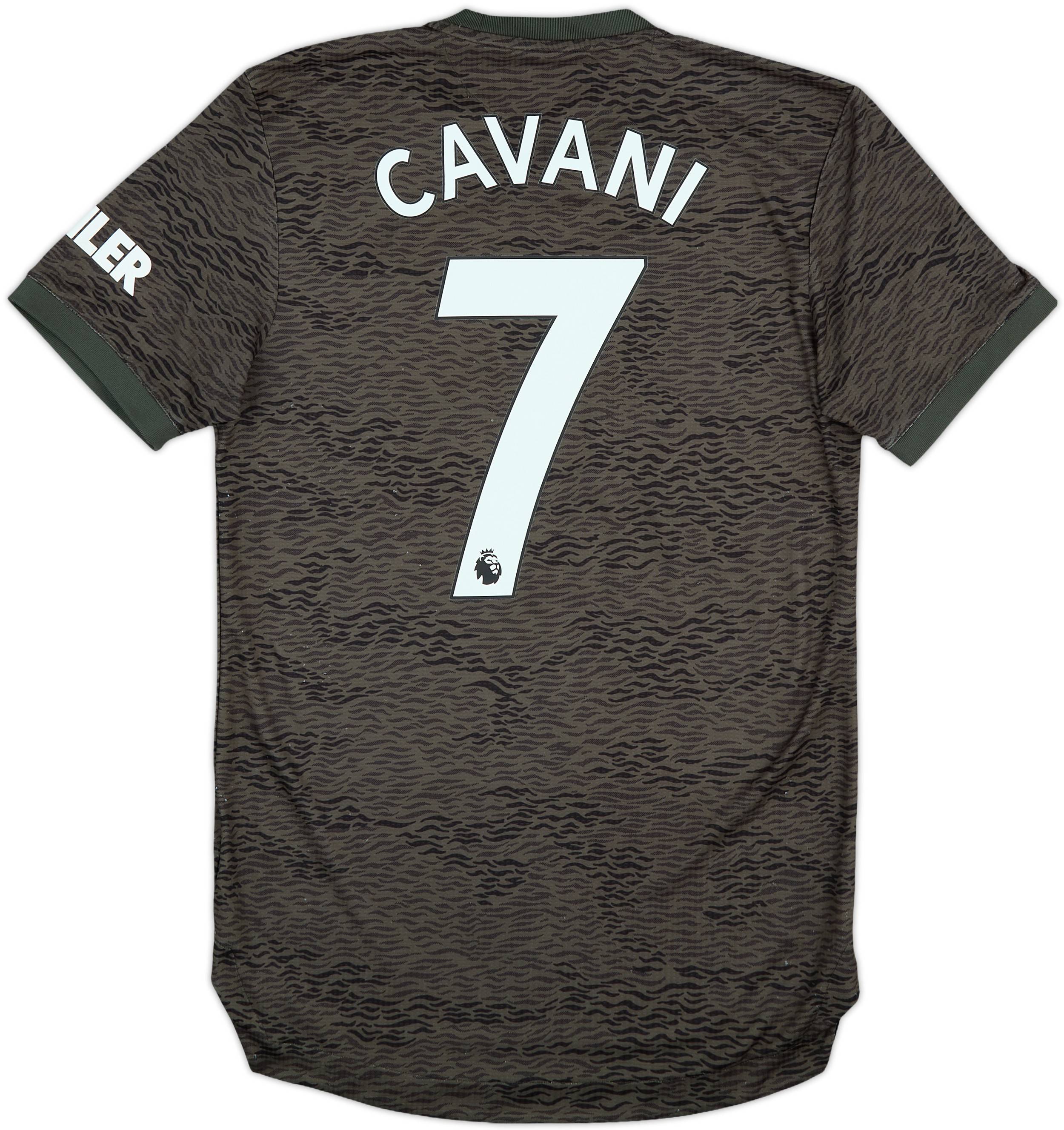 2020-21 Manchester United Authentic Away Shirt Cavani #7 - 7