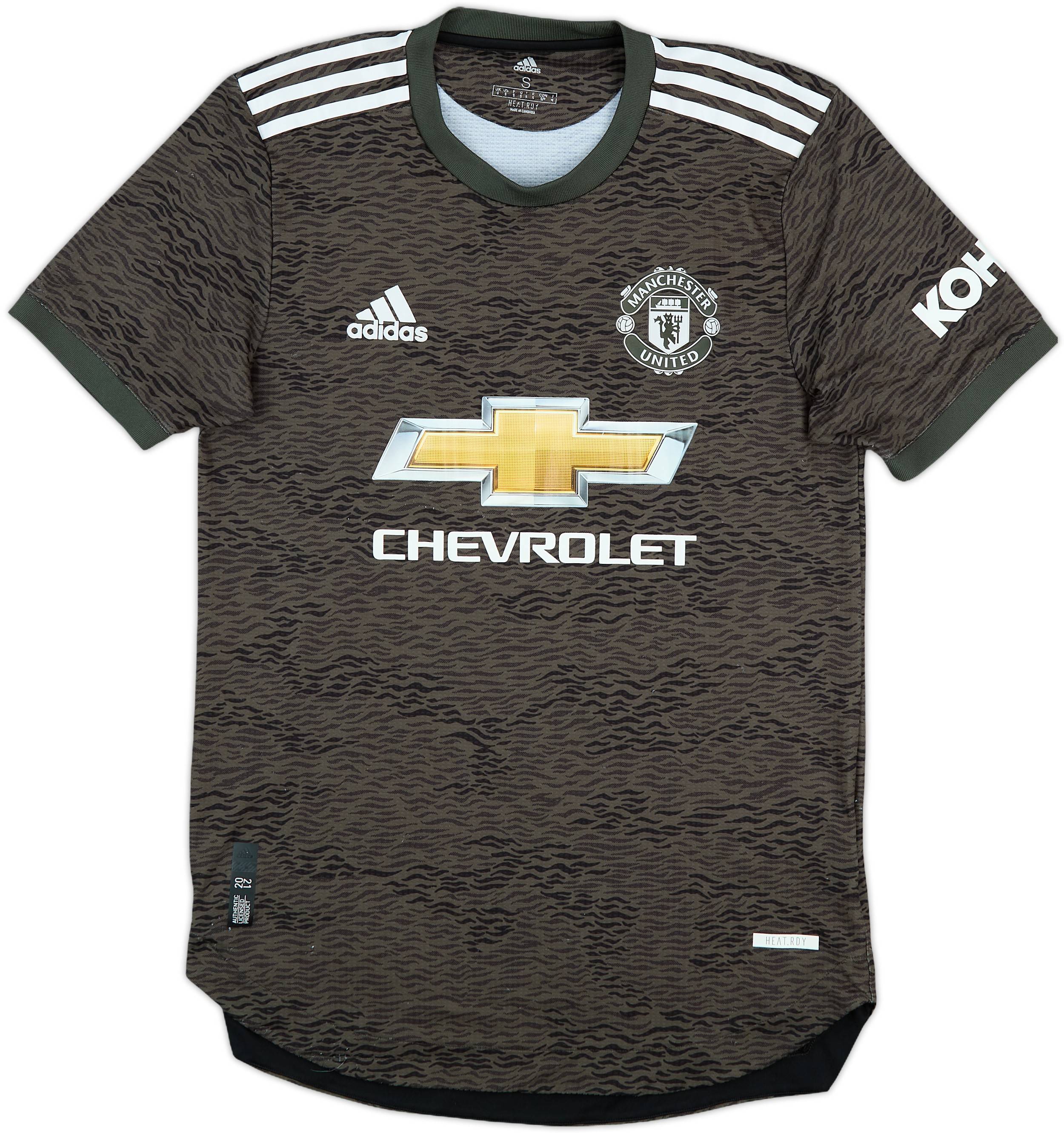 2020-21 Manchester United Authentic Away Shirt Cavani #7 - 7