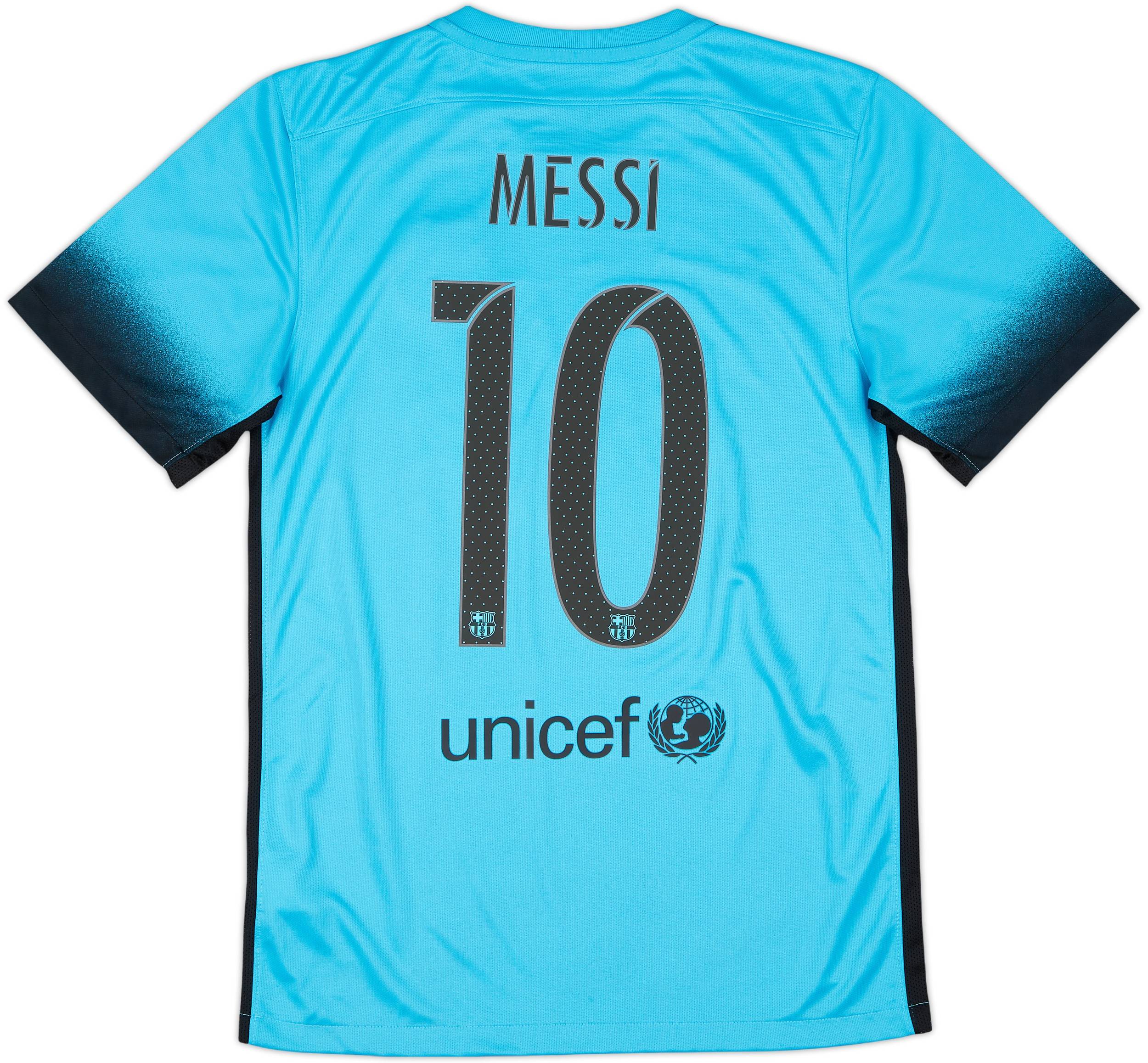 2015-16 Barcelona Third Shirt Messi #10 - 8/10 - (S)