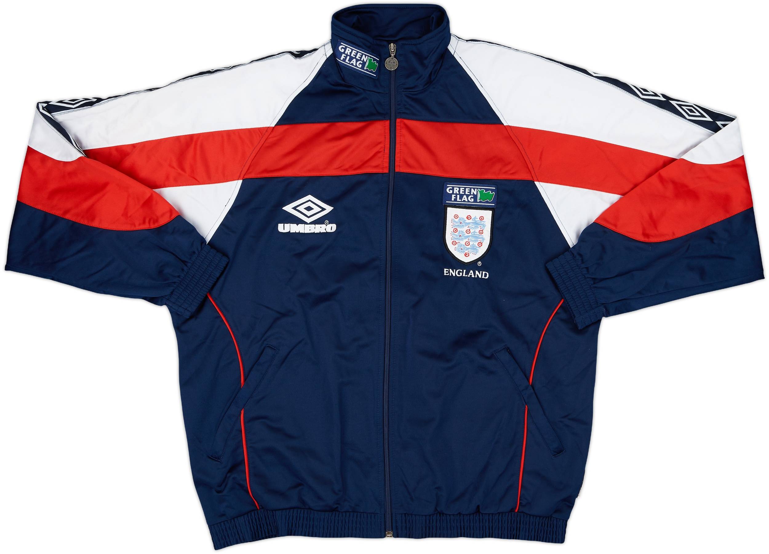 有名ブランド Umbro England 1998-99 Track (L) - 8/10 - Jacket ウェア