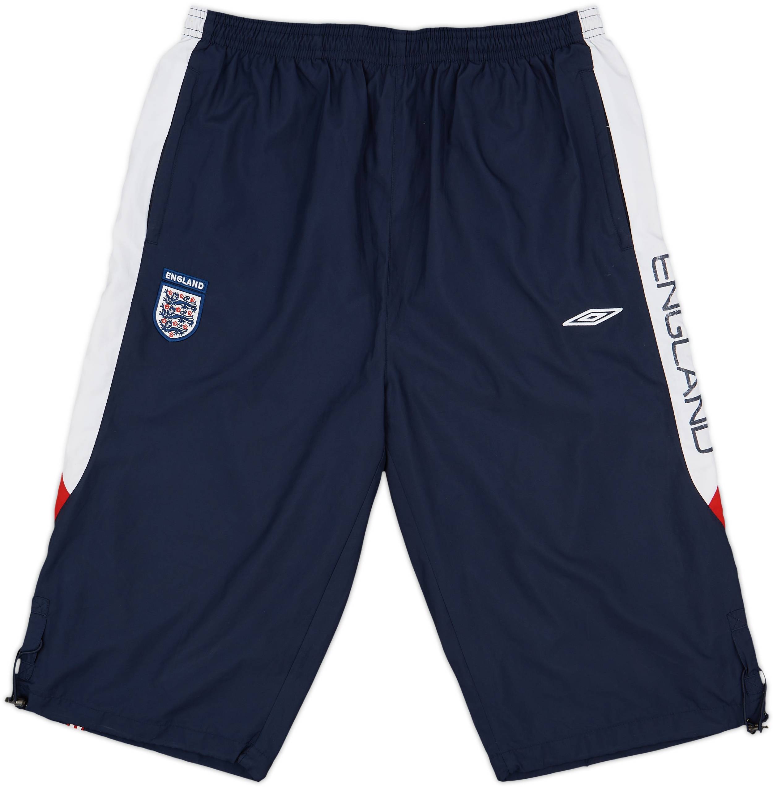2007-09 England Umbro 3/4 Training Pants - 6/10 - (XL.Boys)