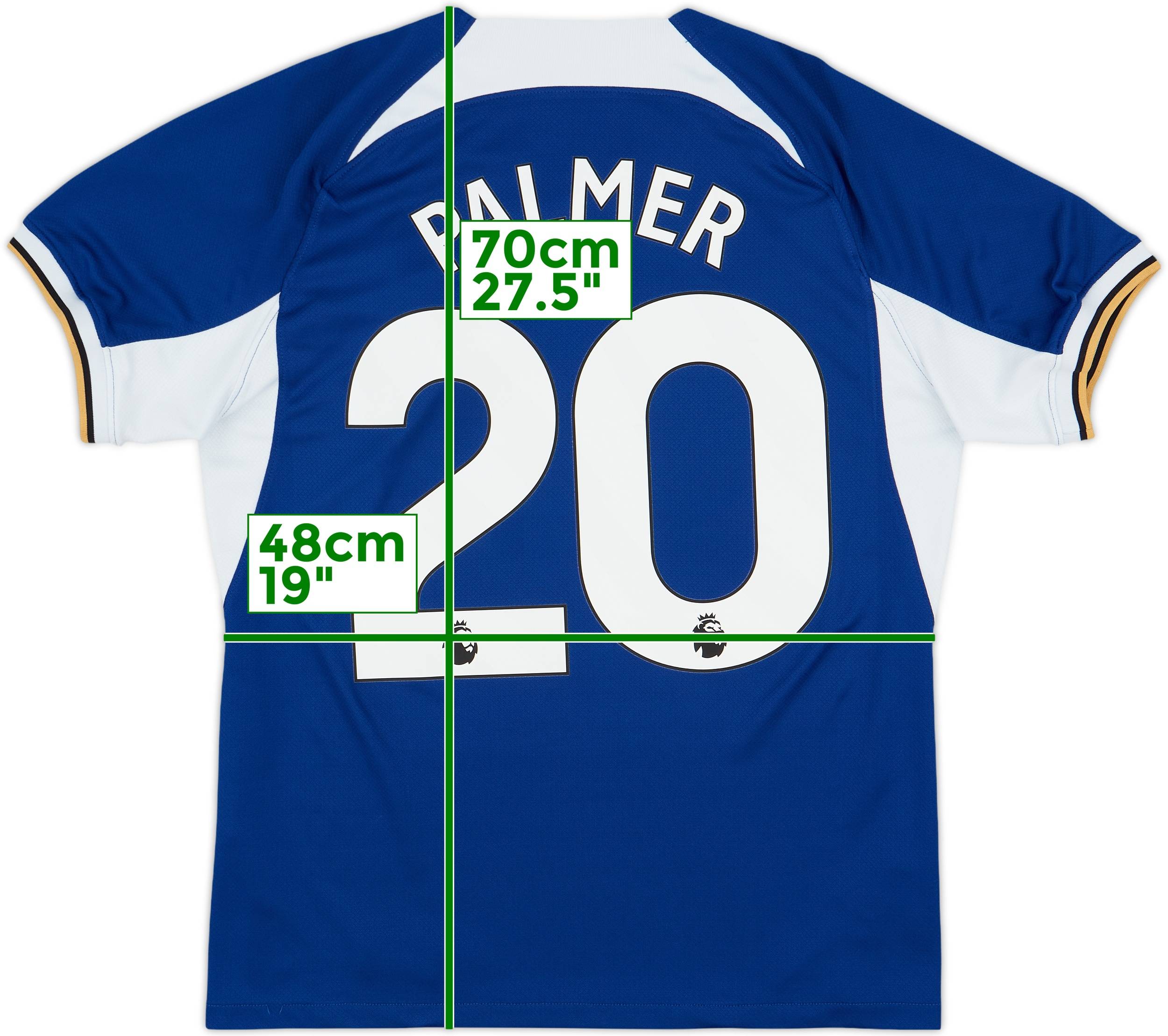 2023-24 Chelsea Home Shirt Palmer #20 - 8/10 - (M)