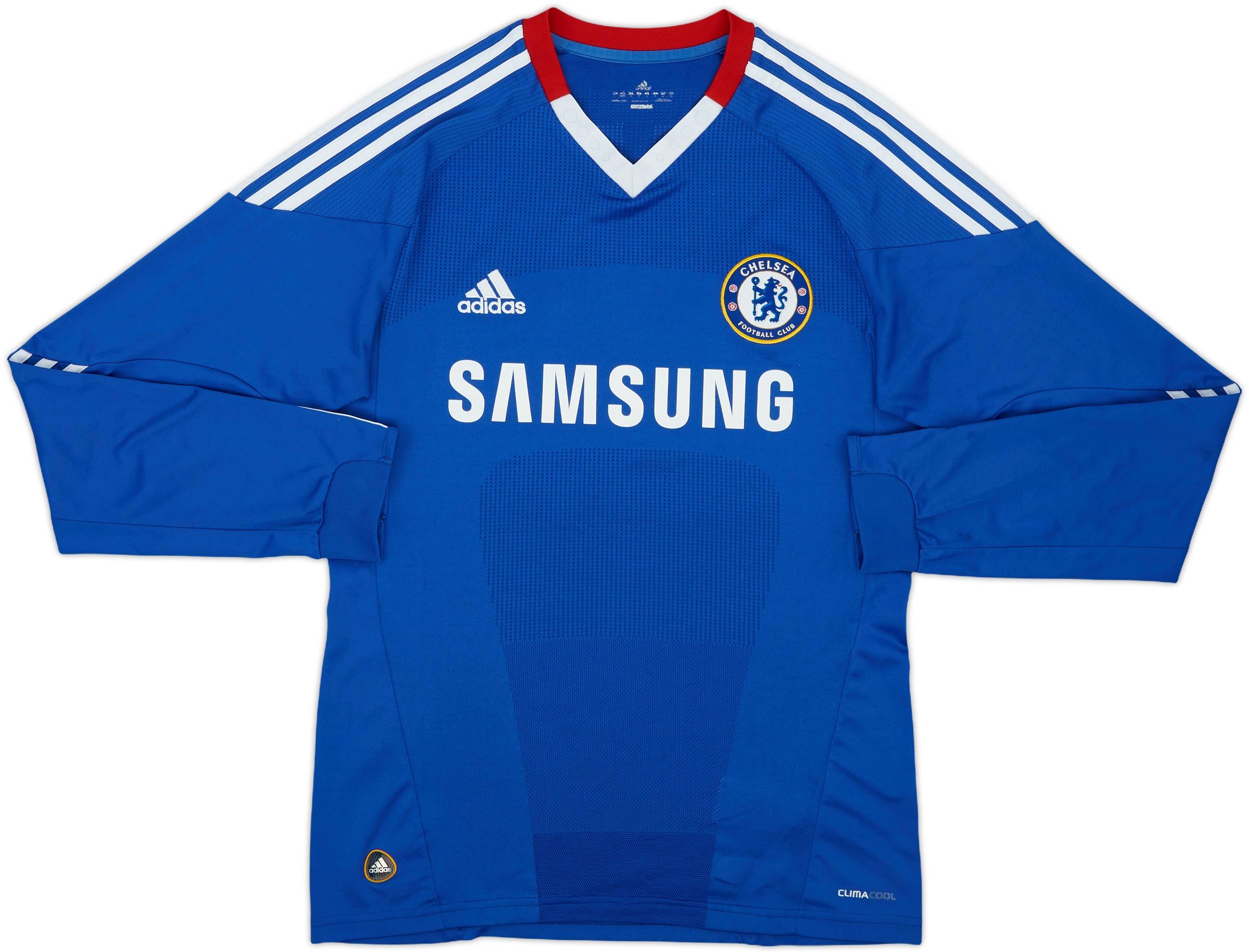2010-11 Chelsea Home L/S Shirt Alex #33 - 7/10 - (S)