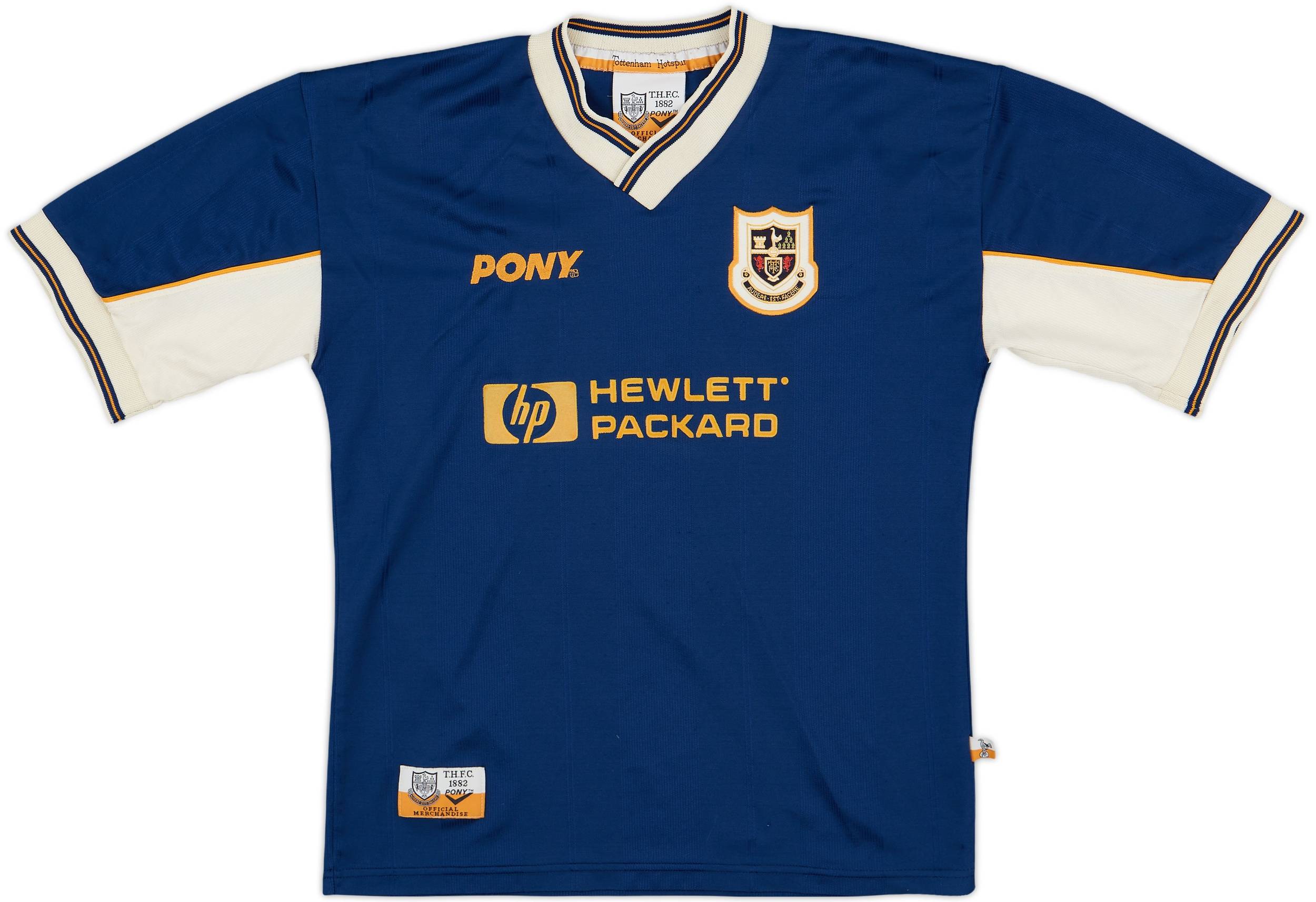 1997-98 Tottenham Away Shirt #10 - 6/10 - (Y)