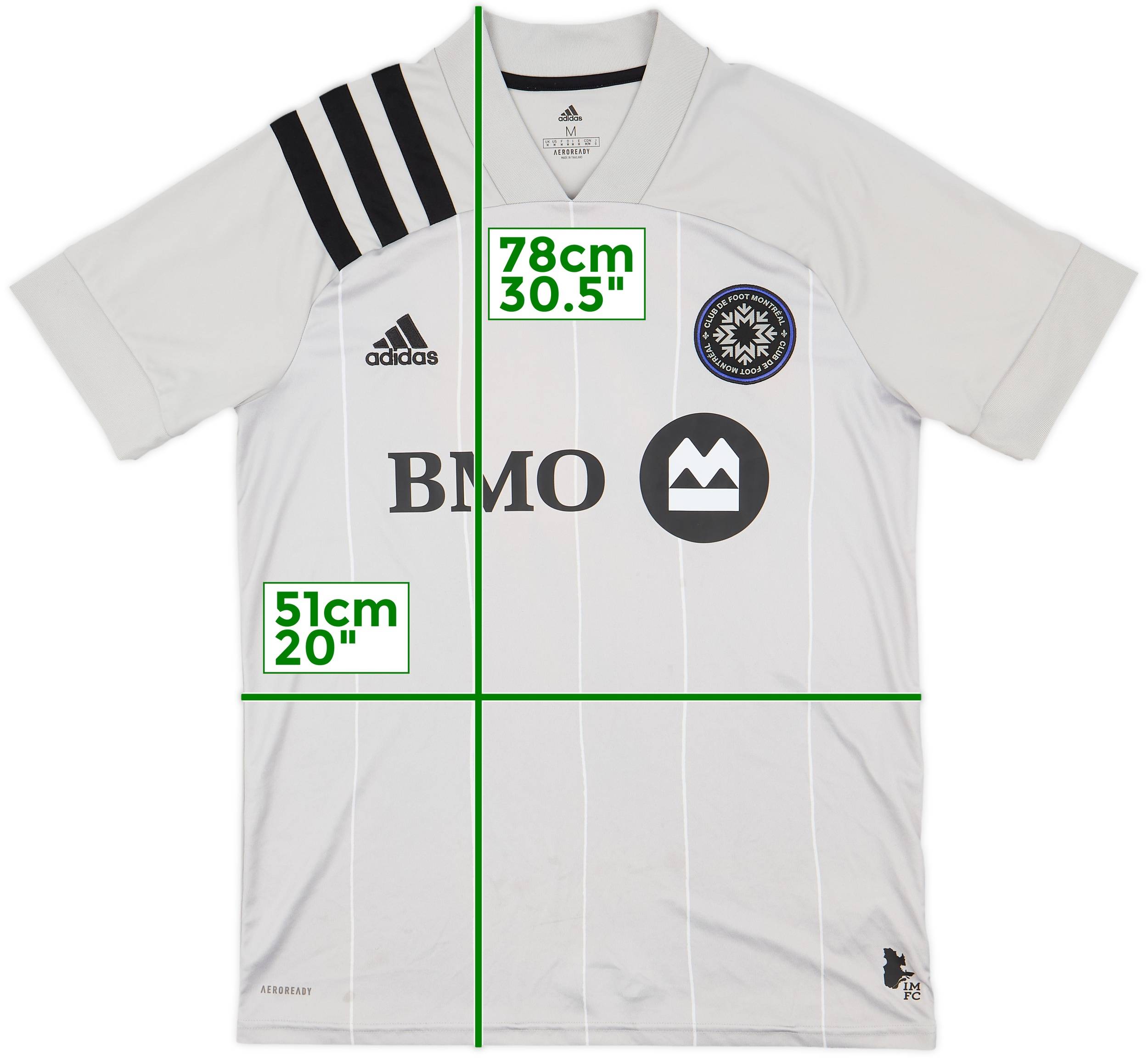 2020-21 Montreal Impact Away Shirt 9/10 (M)