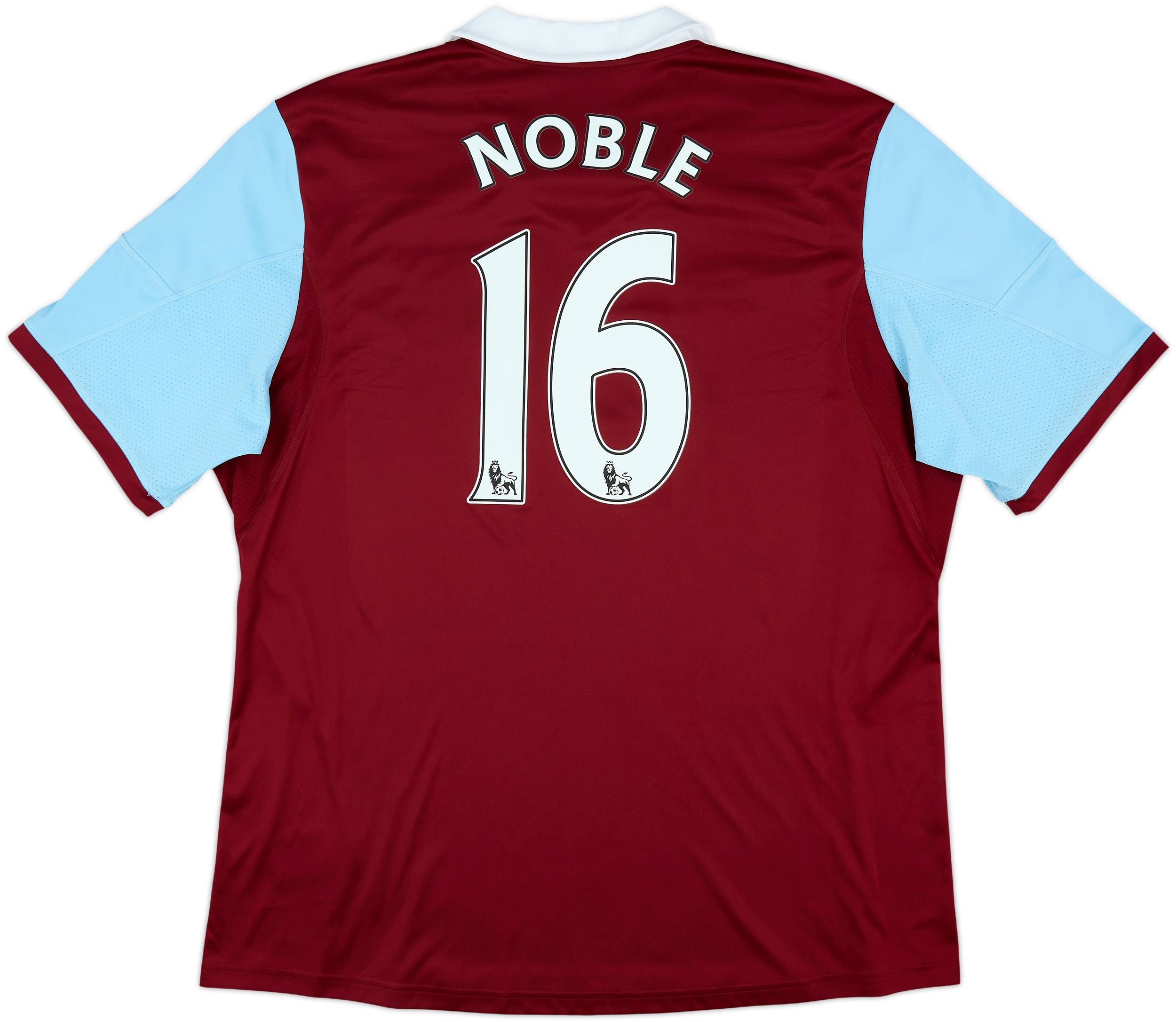 2013-14 West Ham Home Shirt Noble #16 - 9/10 - (XXL)