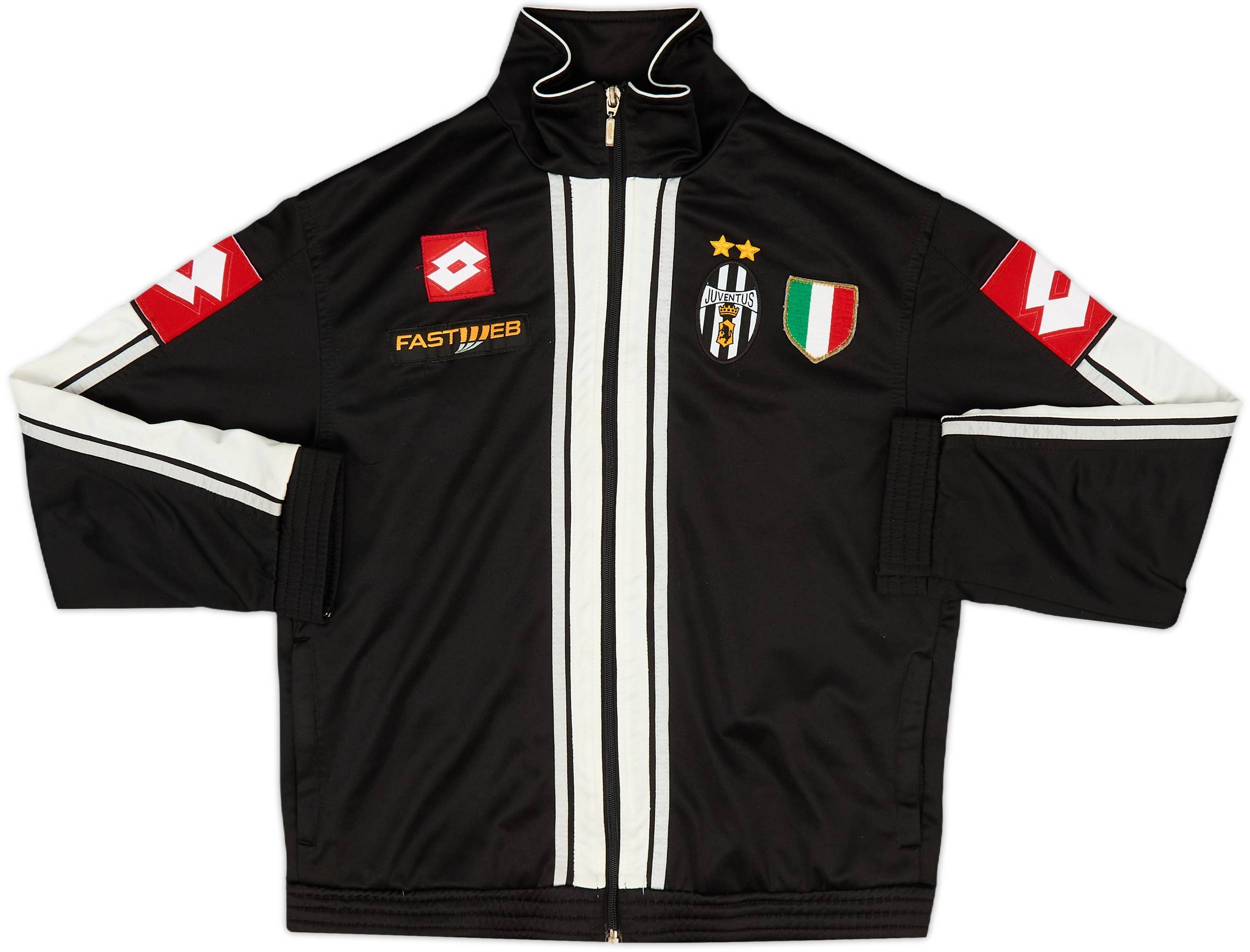 2001-02 Juventus Lotto Track Jacket - 8/10 - (M.Boys)