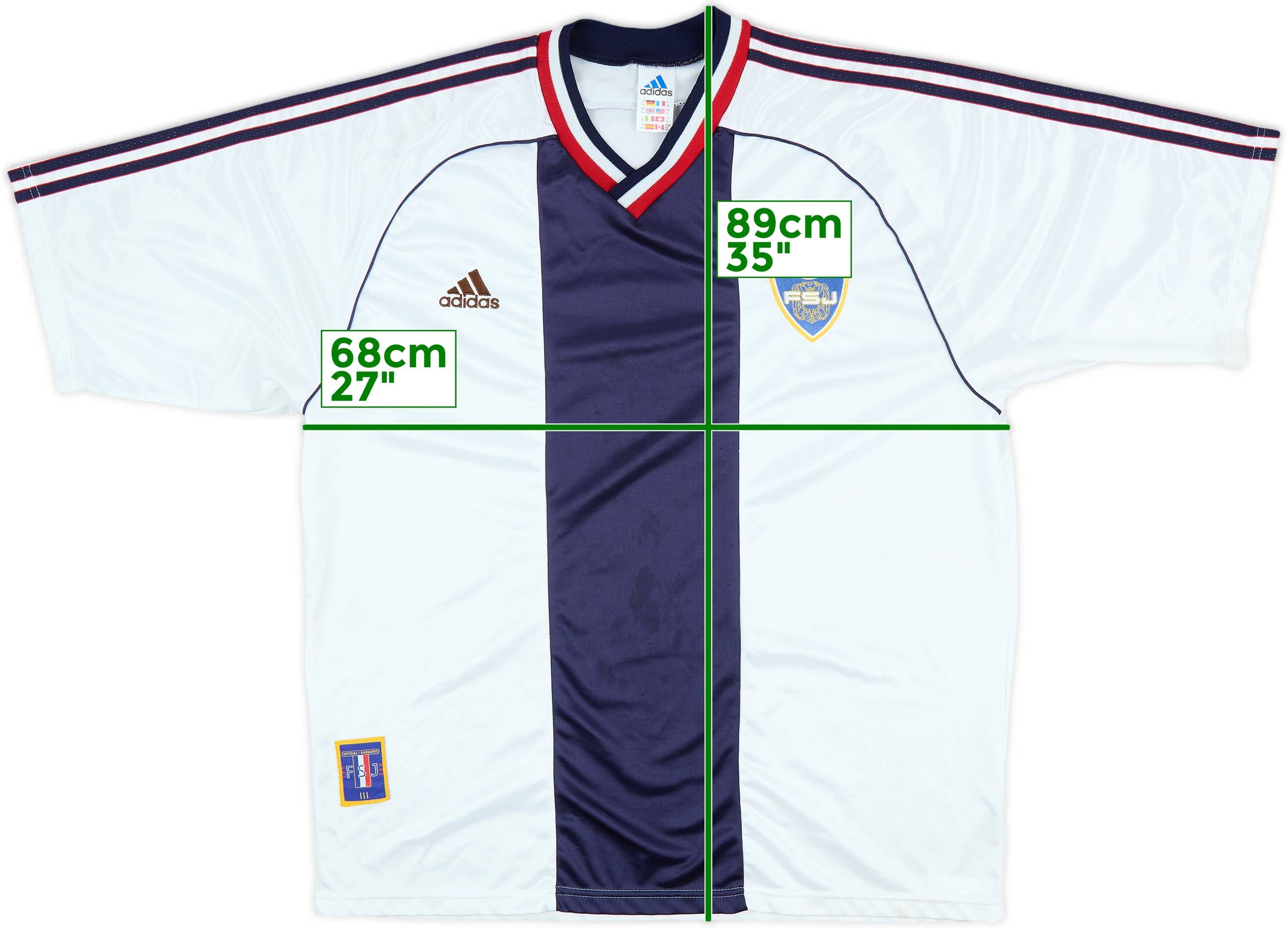 1998-00 Yugoslavia Away Shirt - 5/10 - (XL)