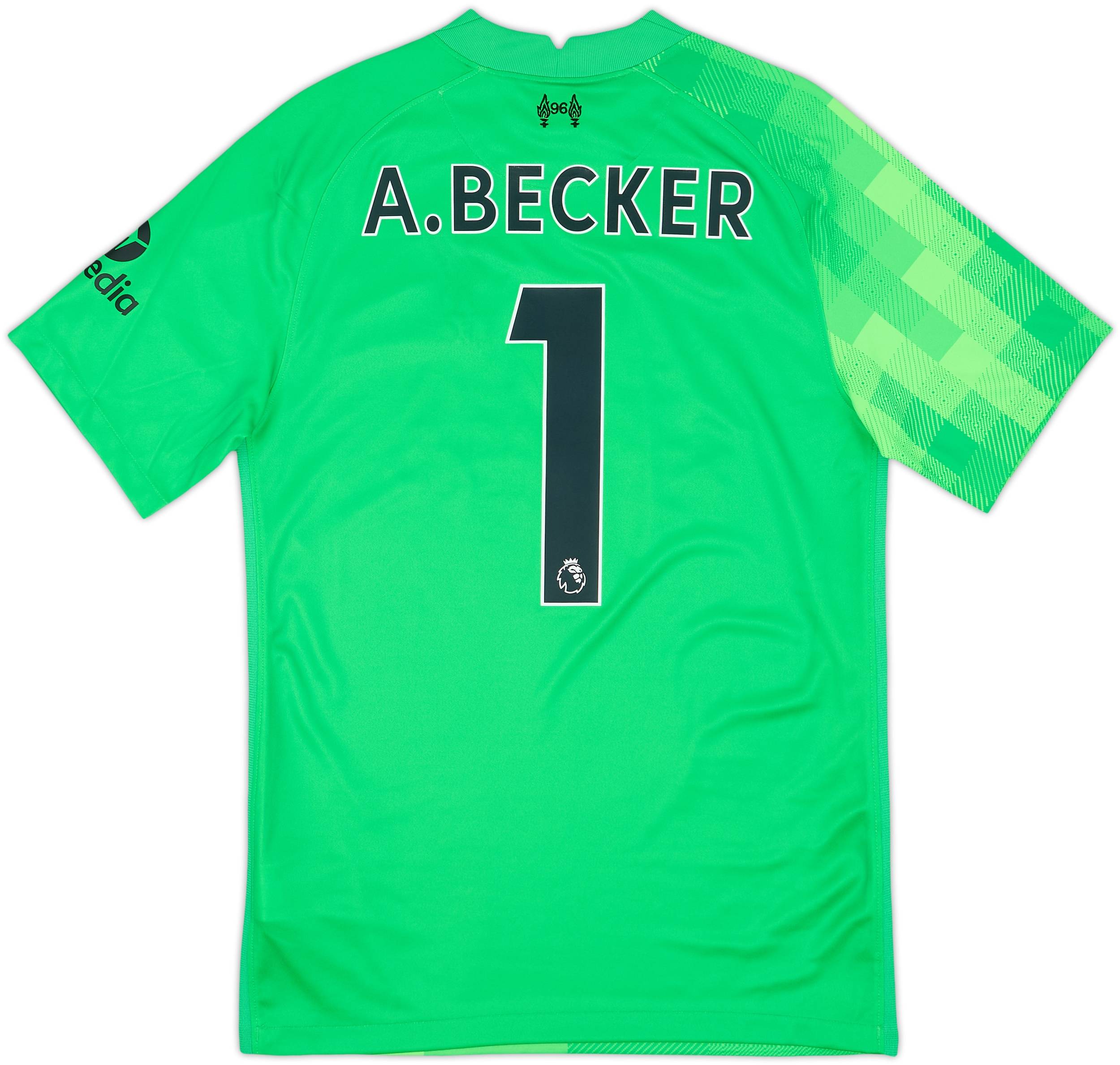 2021-22 Liverpool GK Shirt A.Becker #1 (S)
