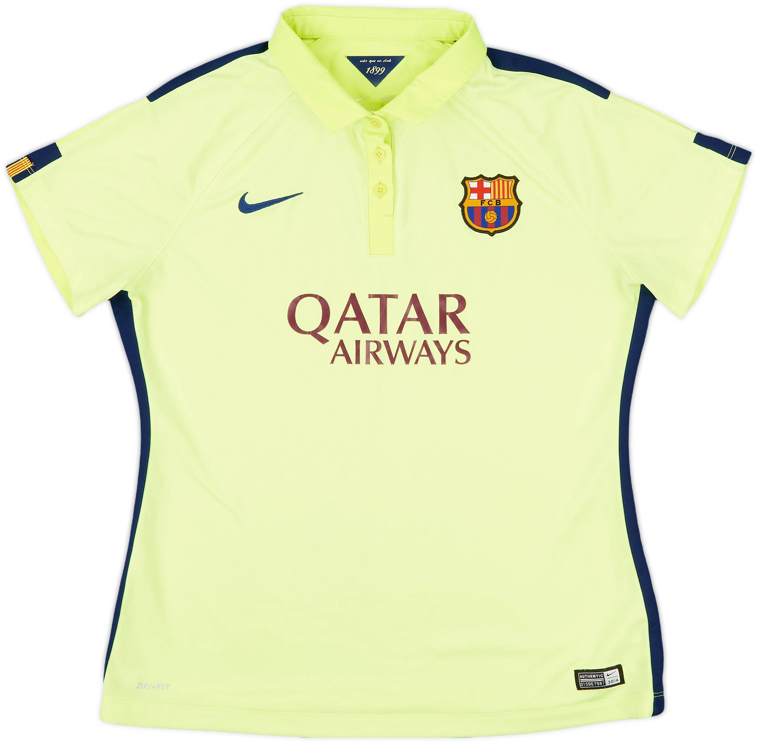 2014-15 Barcelona Third Shirt - 8/10 - (Women's XL)