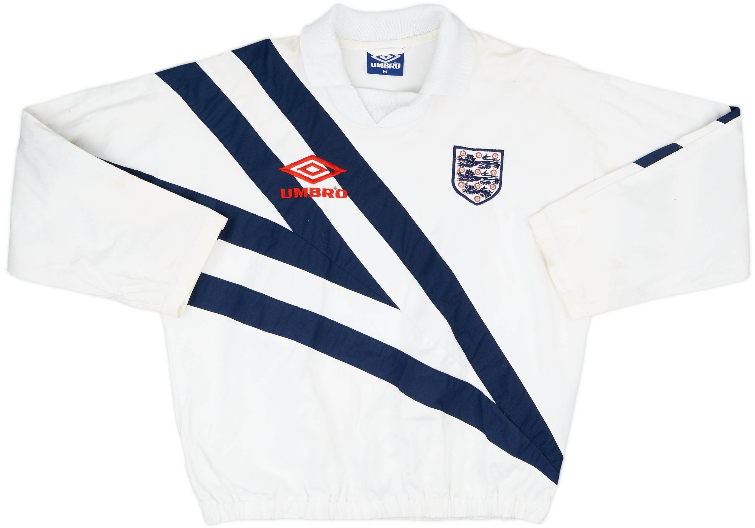1994-96 England Umbro Drill Top - 8/10 - (M)