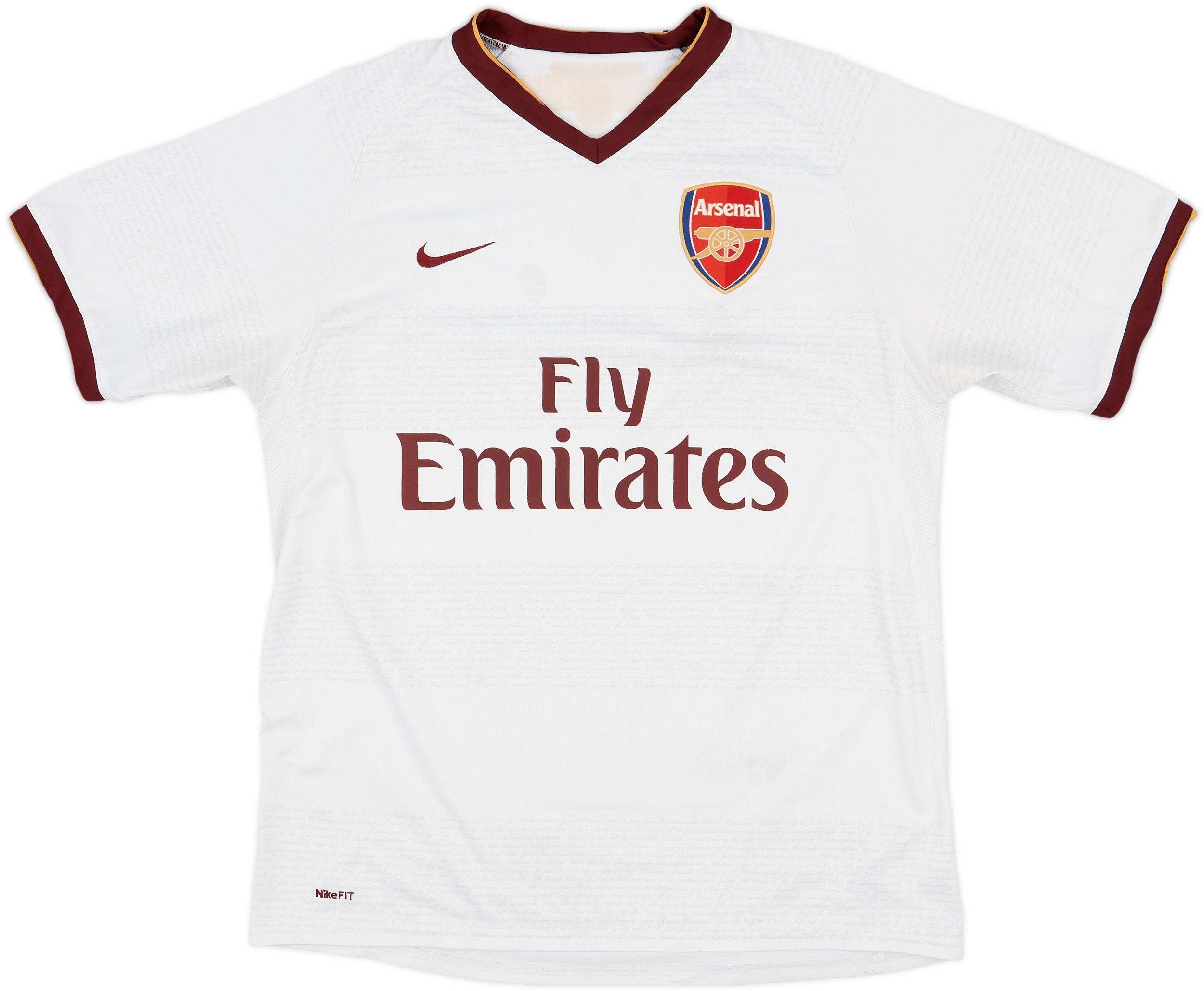 2007-08 Arsenal Away Shirt - 5/10 - (M)
