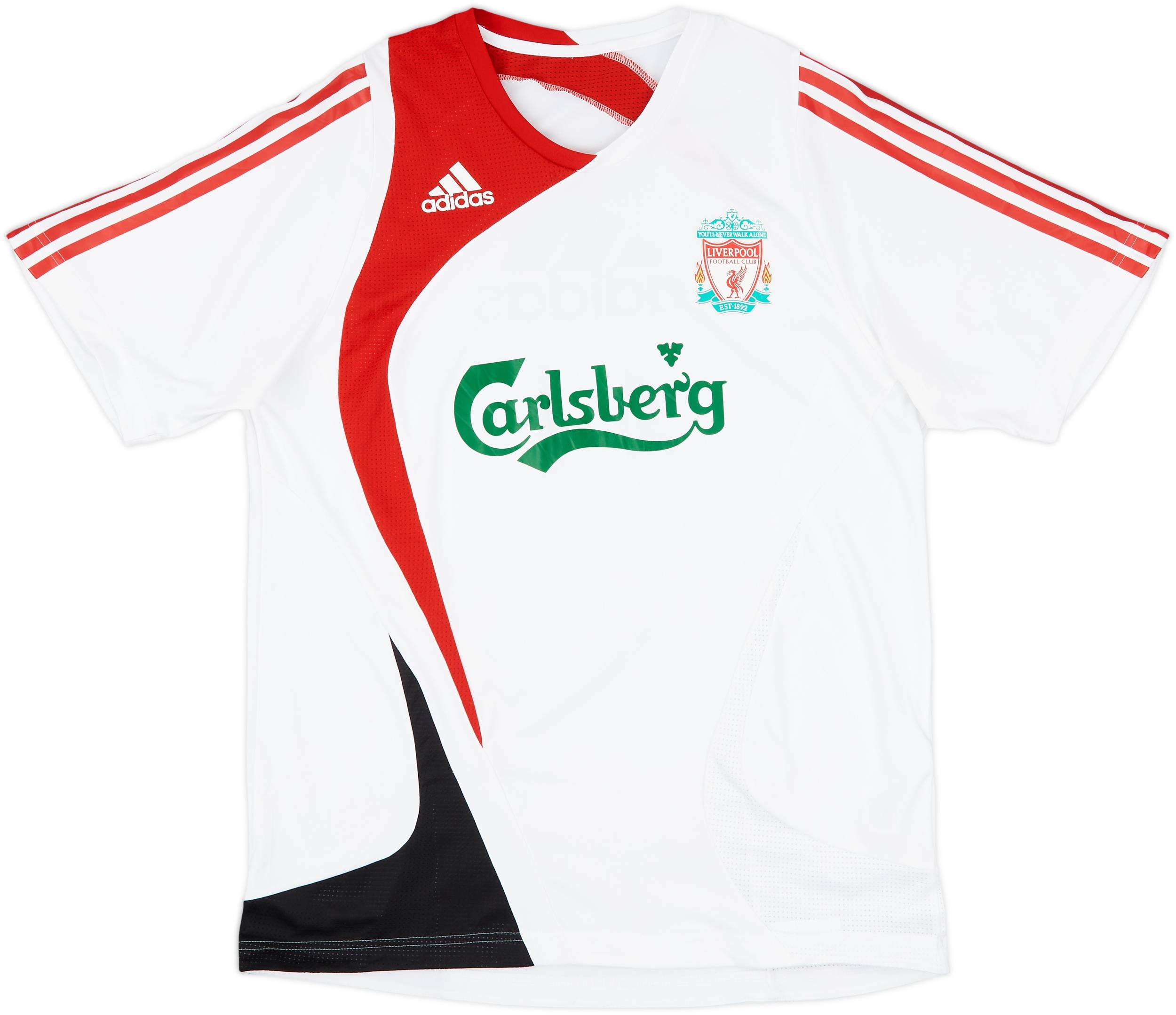 2007-08 Liverpool adidas Formotion Training Shirt - 6/10 - (L)