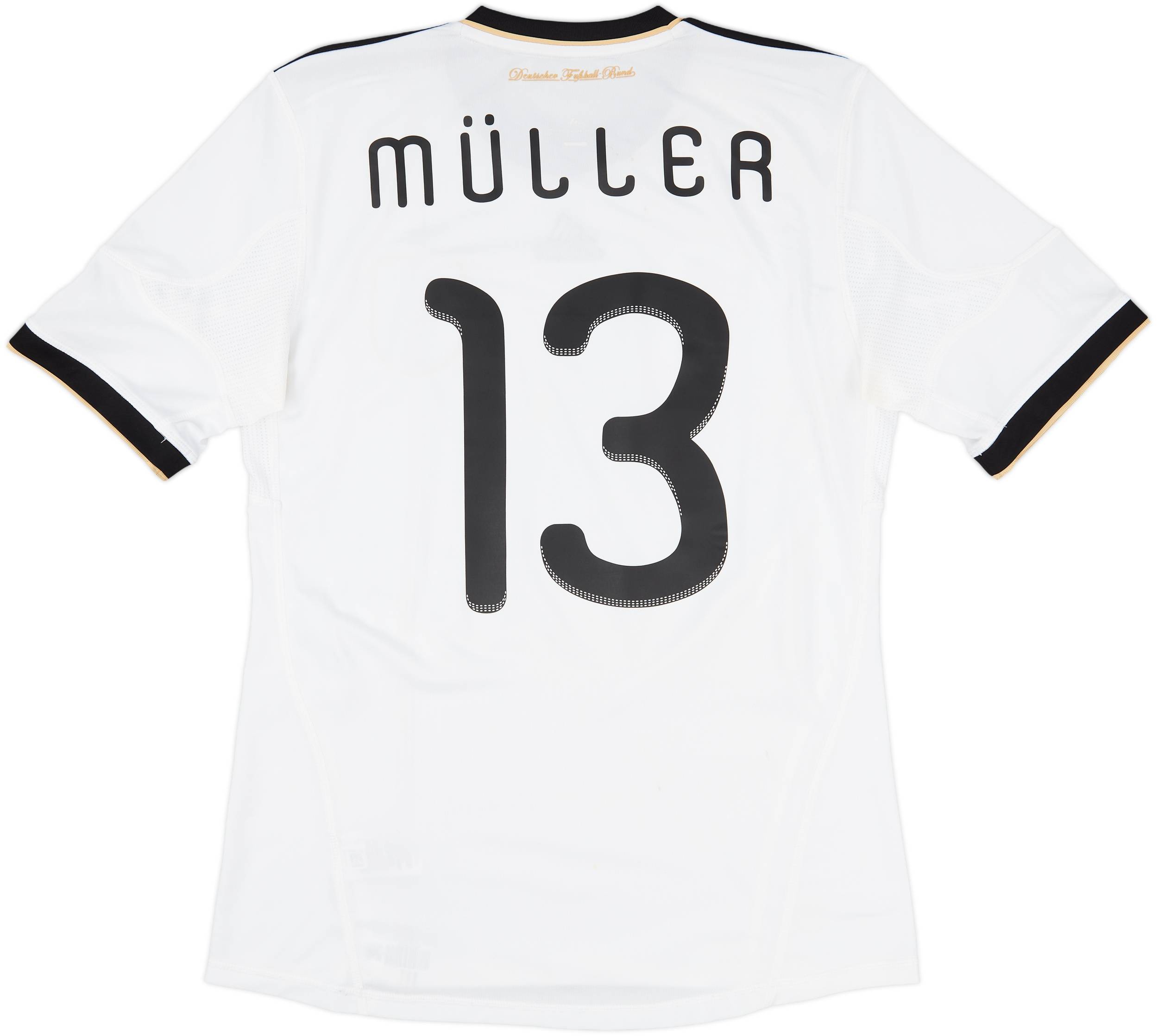 2010-11 Germany Home Shirt Muller #13 - 6/10 - (M)