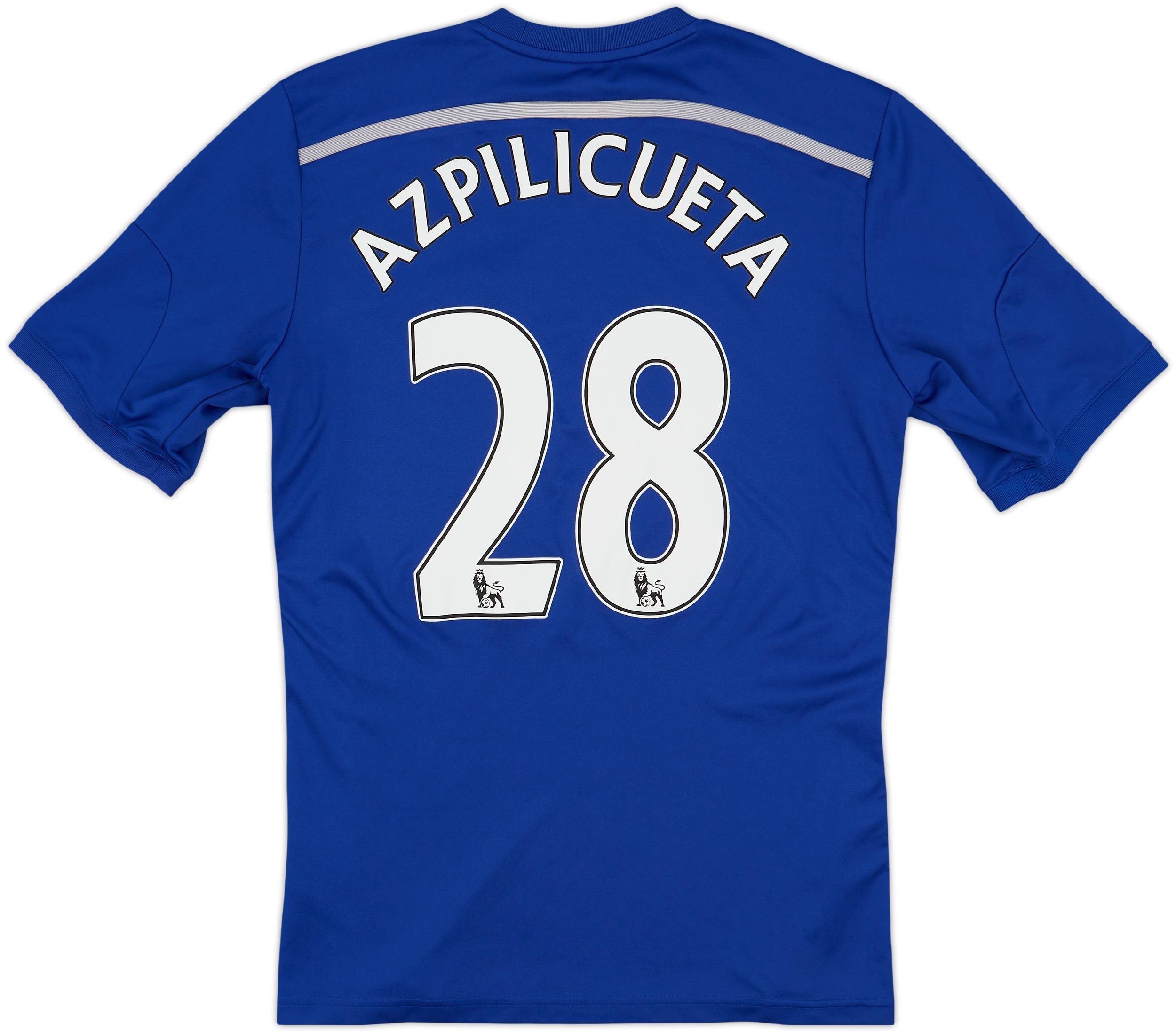 2014-15 Chelsea Home Shirt Azpilicueta #28 - 9/10 - (M) 2014-15 Chelsea Home Shirt Azpilicueta #28 - 9/10 - (M)