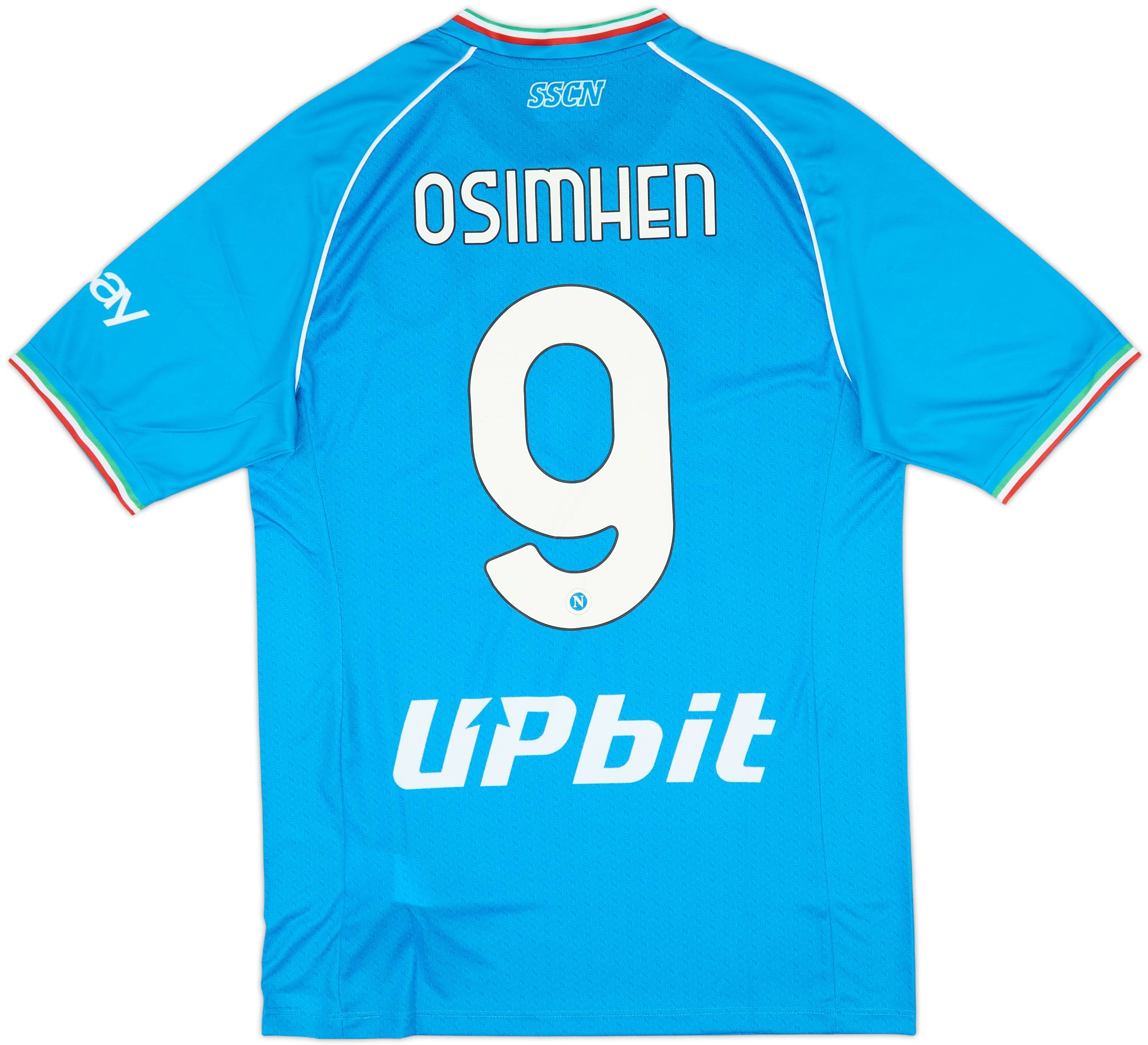 ナポリユニフォームOSIMHEN 9 23-24 Amazon | ナポリ 23-24 ホームユニフォーム 9番オスメン Osimhen