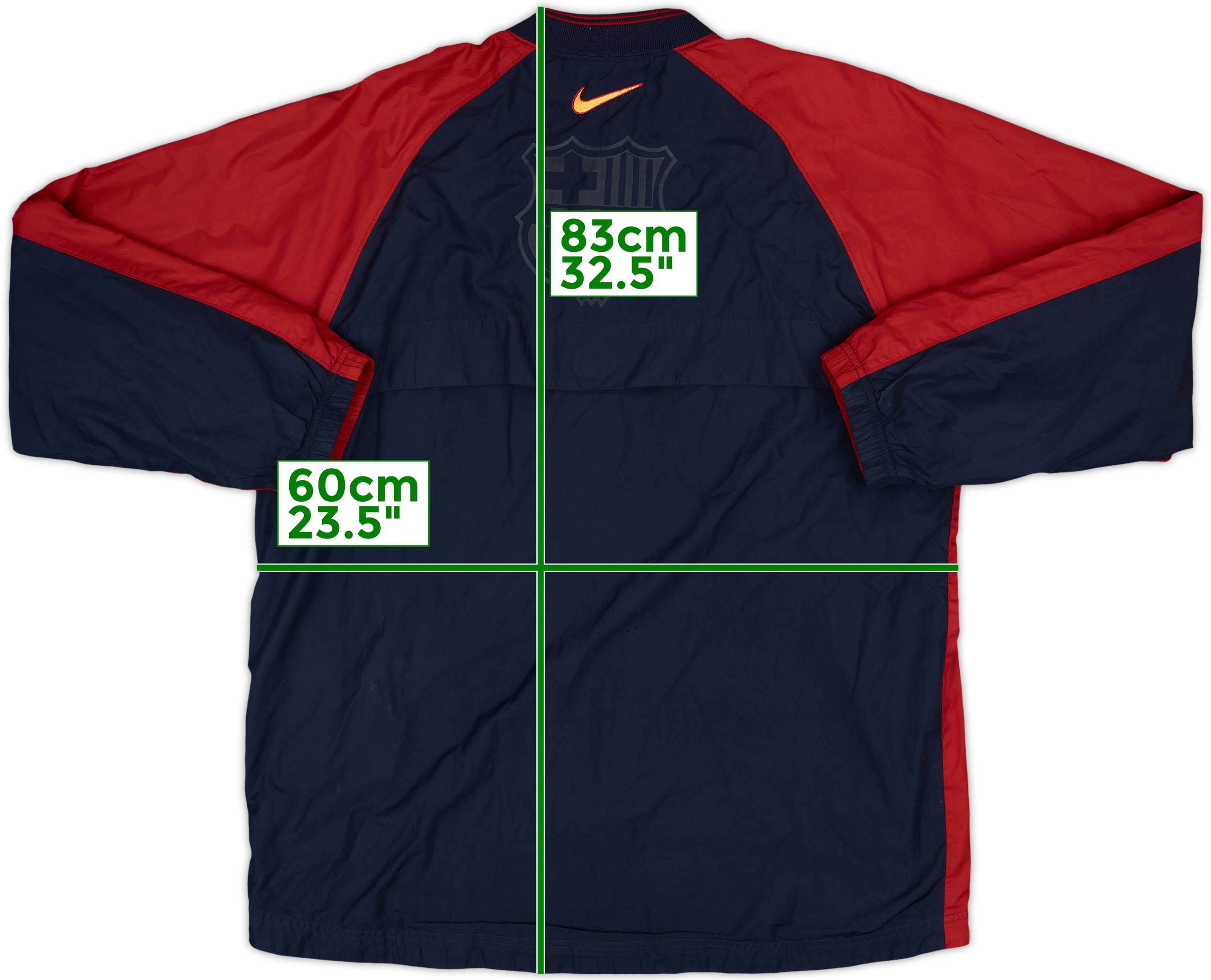 2000-01 Barcelona Nike Track Jacket - 8/10 - (M)