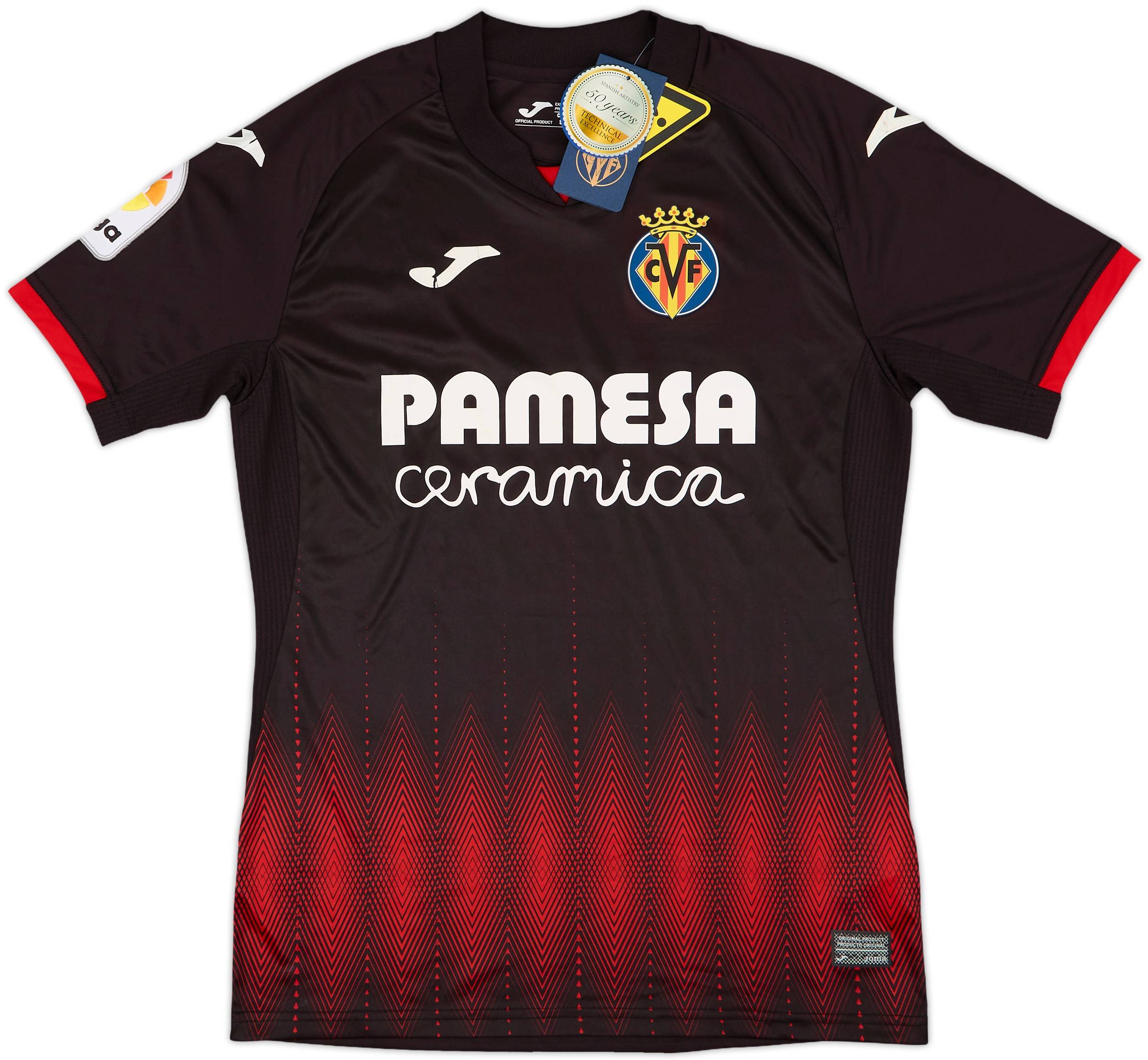 2018-19 Villarreal Third Shirt (S), image size:2500x2309