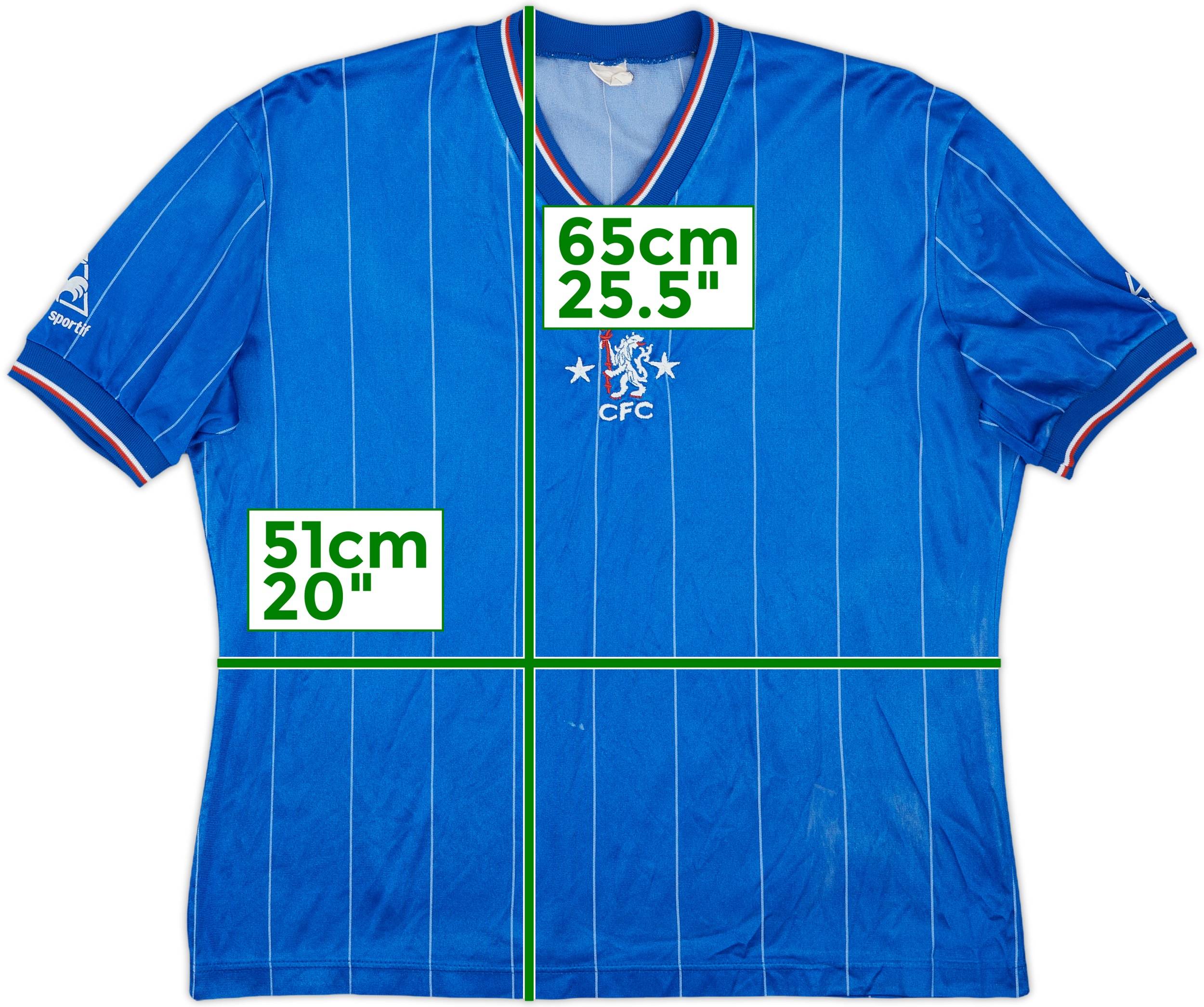 1981-83 Chelsea Home Shirt - 6/10 - (M)