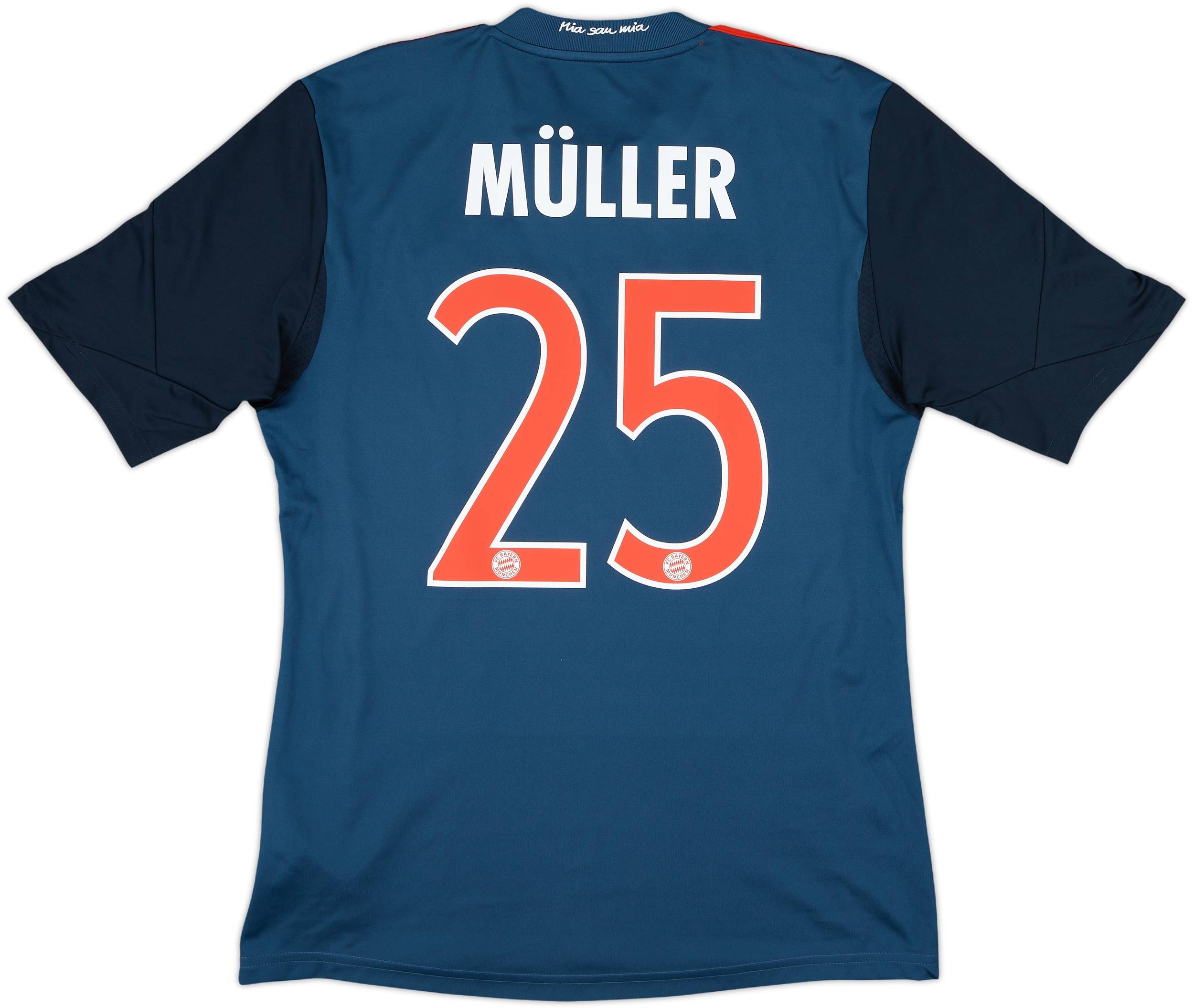 2013-14 Bayern Munich Third Shirt Muller #25 - 9/10 - (S)