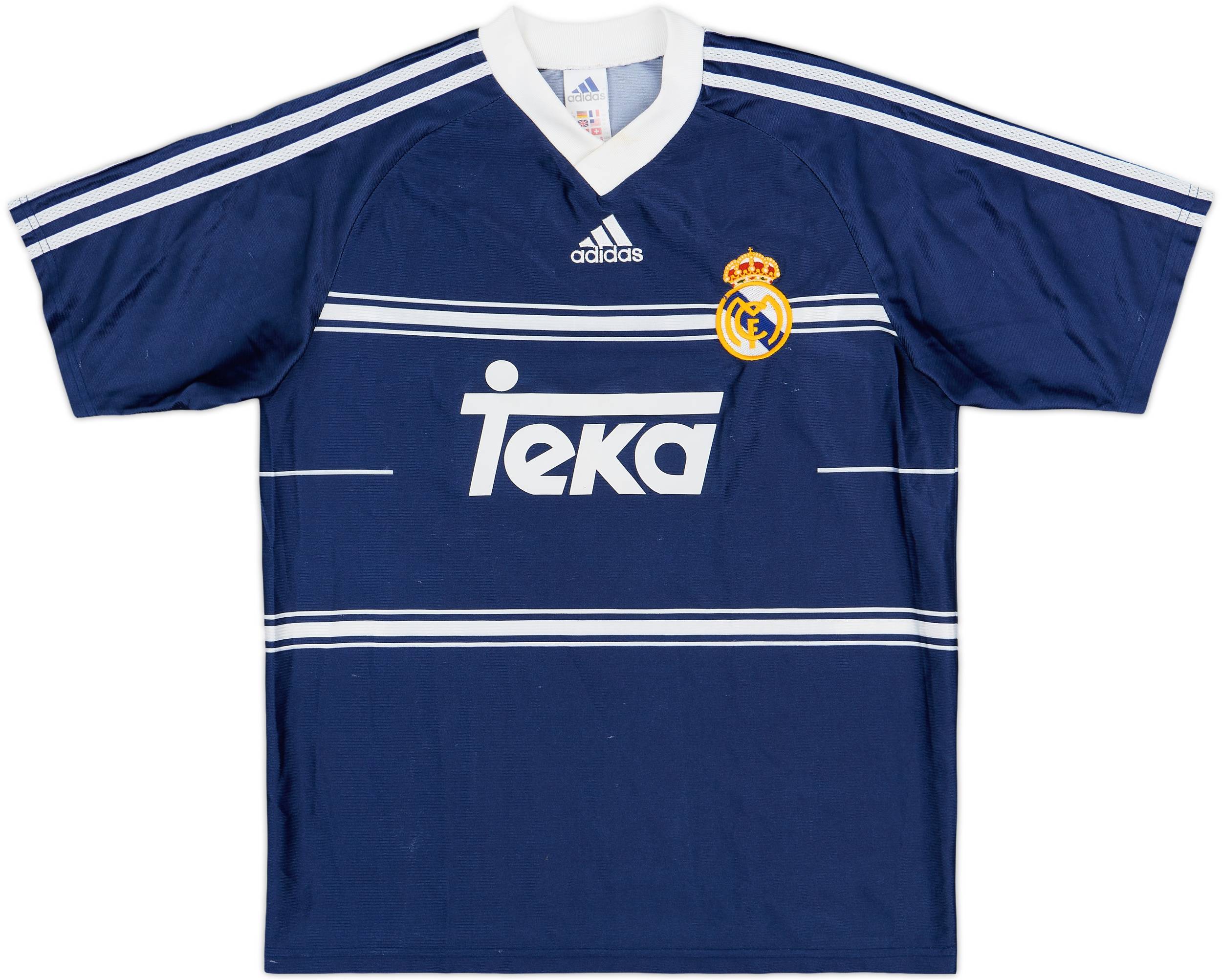 1998-99 Real Madrid Away Shirt - 8/10 - (XL.Boys)