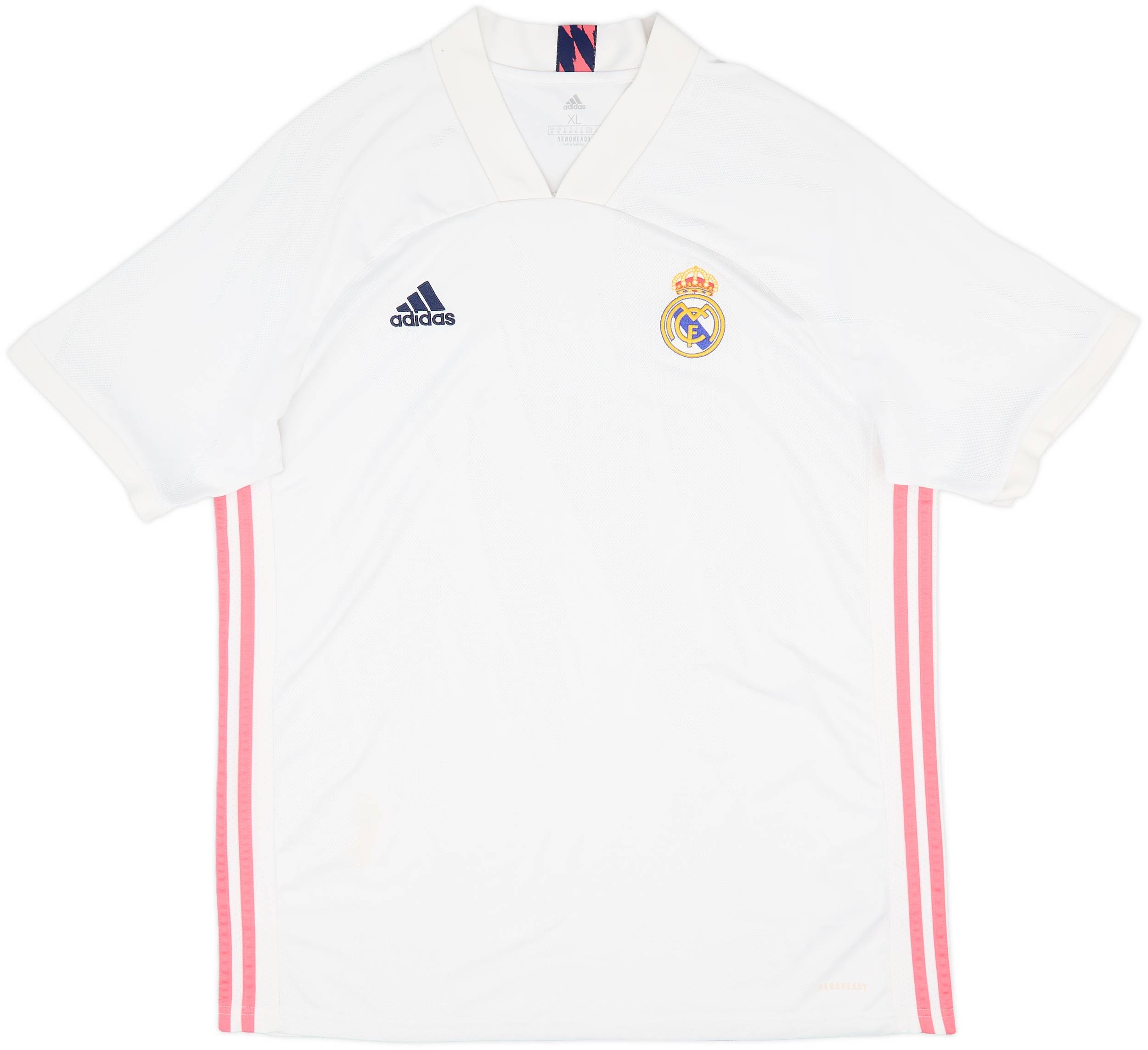 2020-21 Real Madrid Home Shirt - 3/10 - (XL)