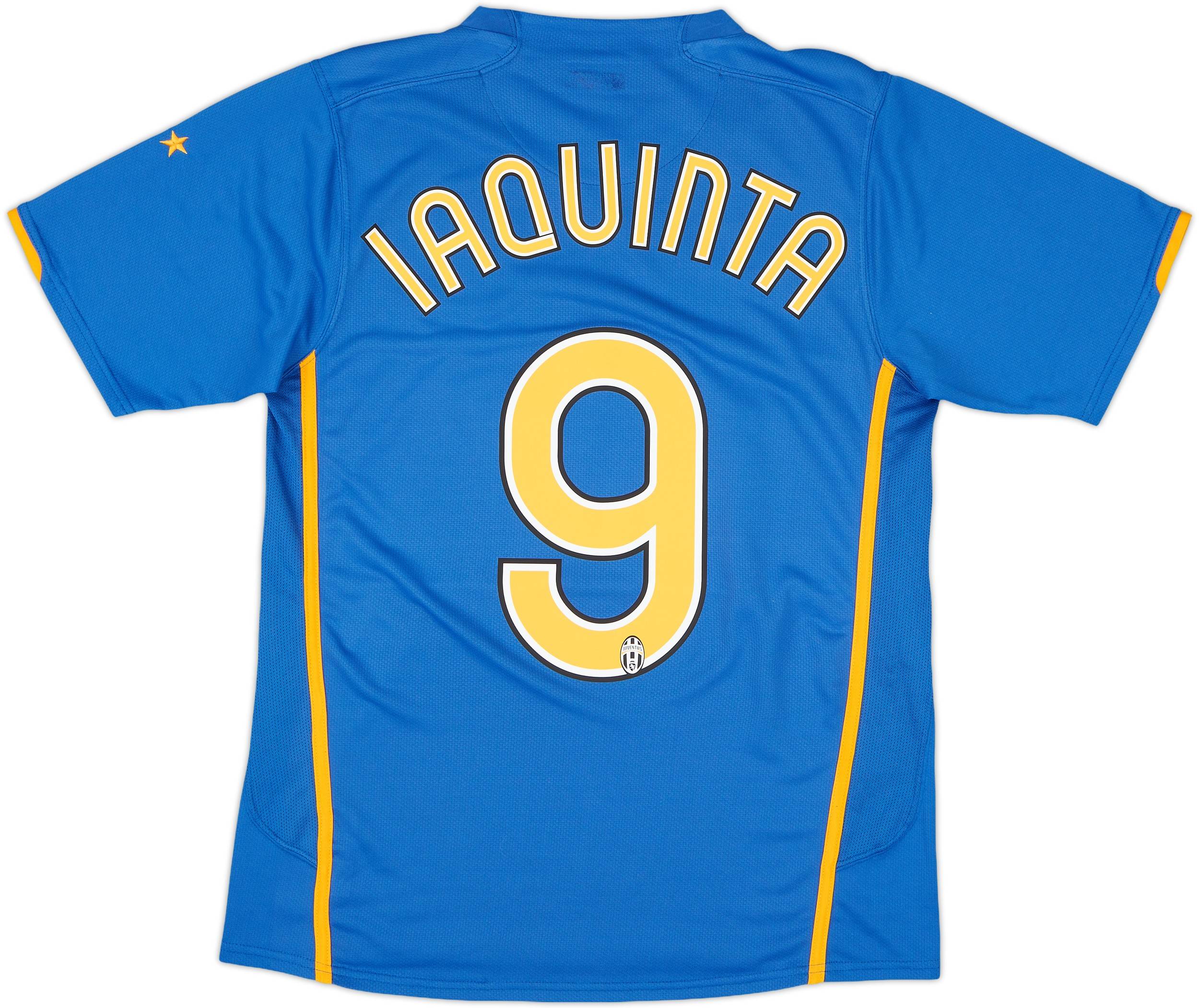 2007-08 Juventus Away Shirt Iaquinta #9 - 7/10 - (S)