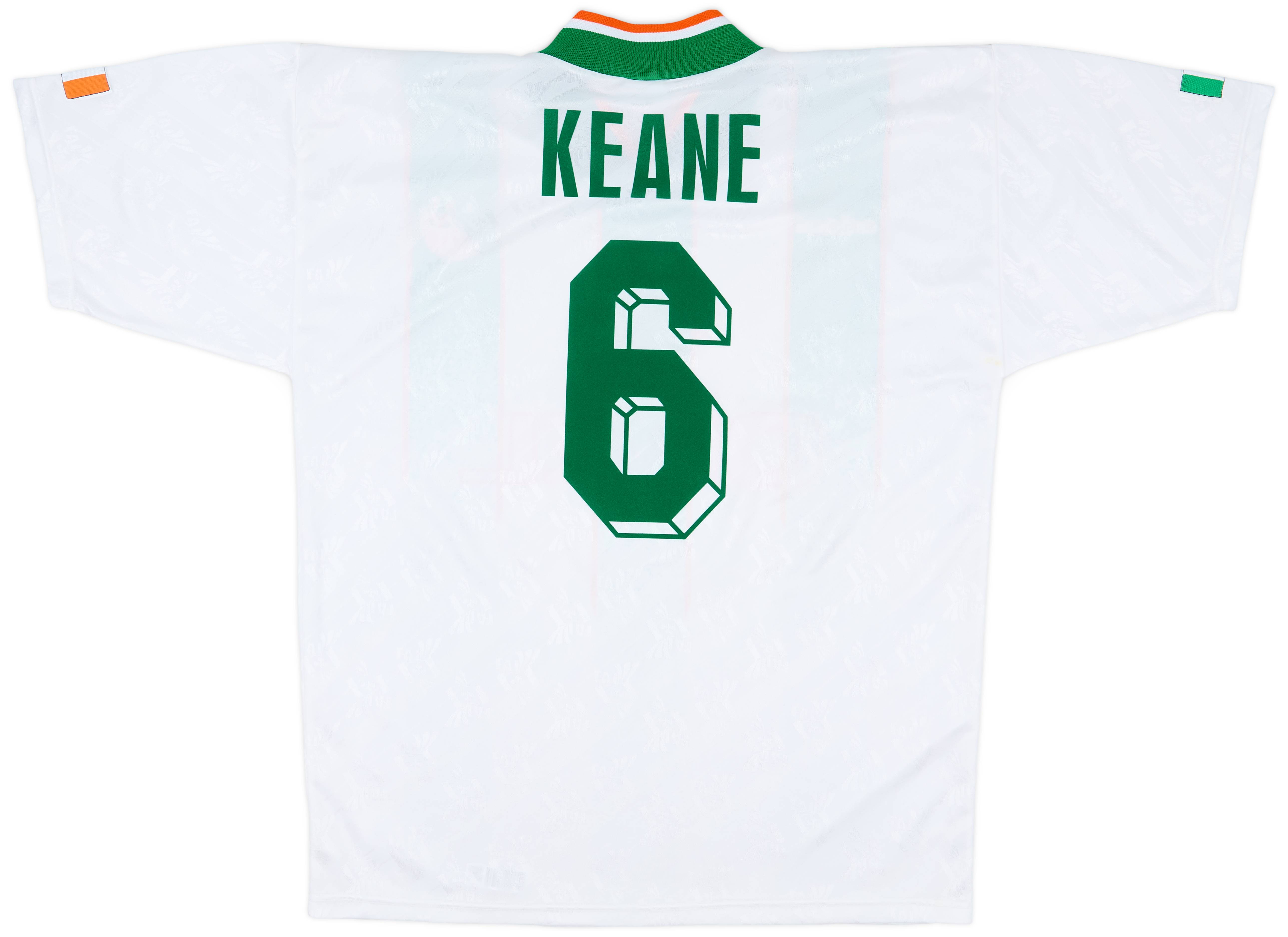 1994 Ireland Away Shirt Keane #6 - 10/10 - (M/L)