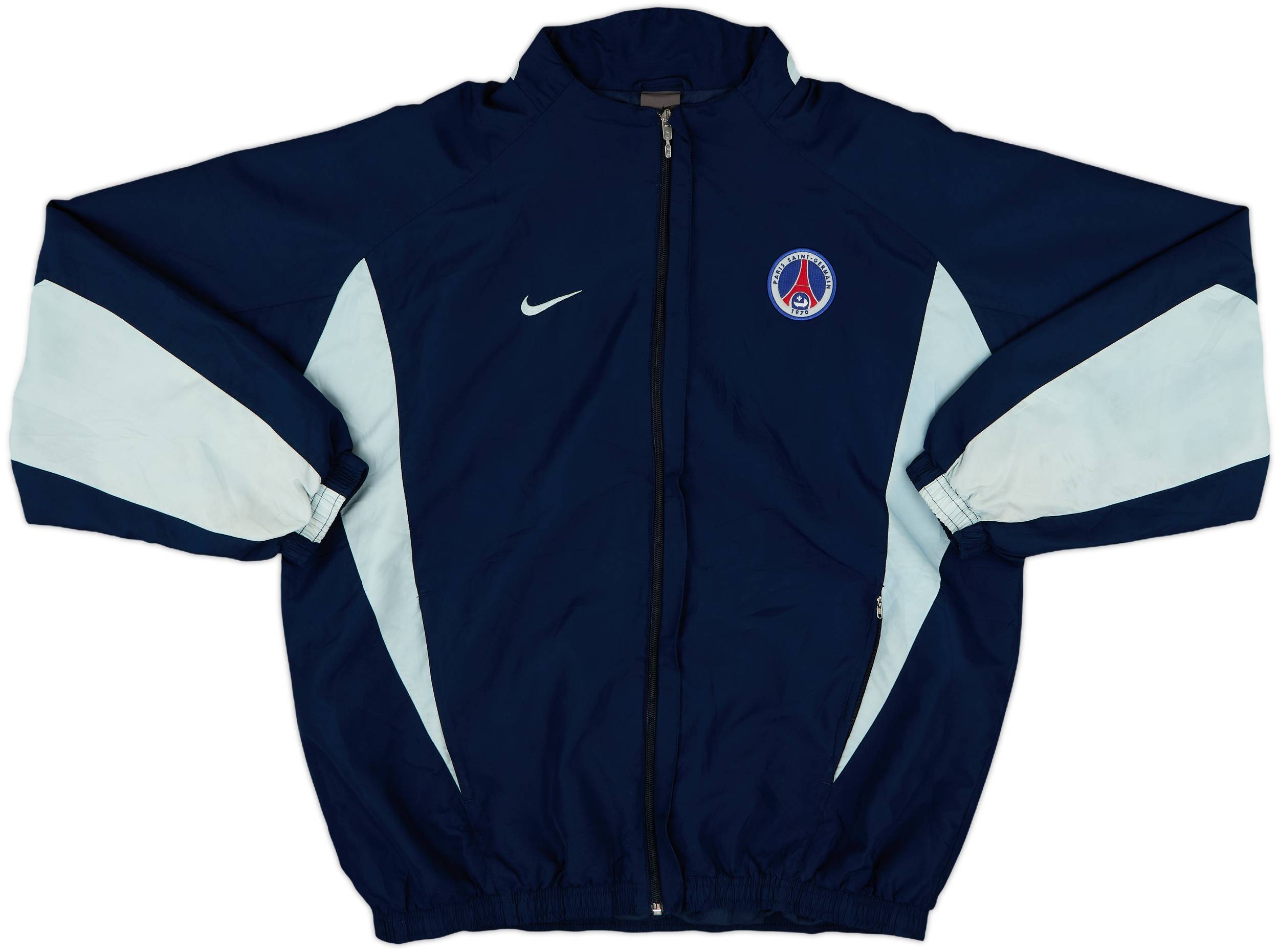 Nike Paris Saint-Germain ジャケット　Ｌサイズ 2002-03 Paris Saint-Germain Nike Track Jacket - 8/10 - (L)