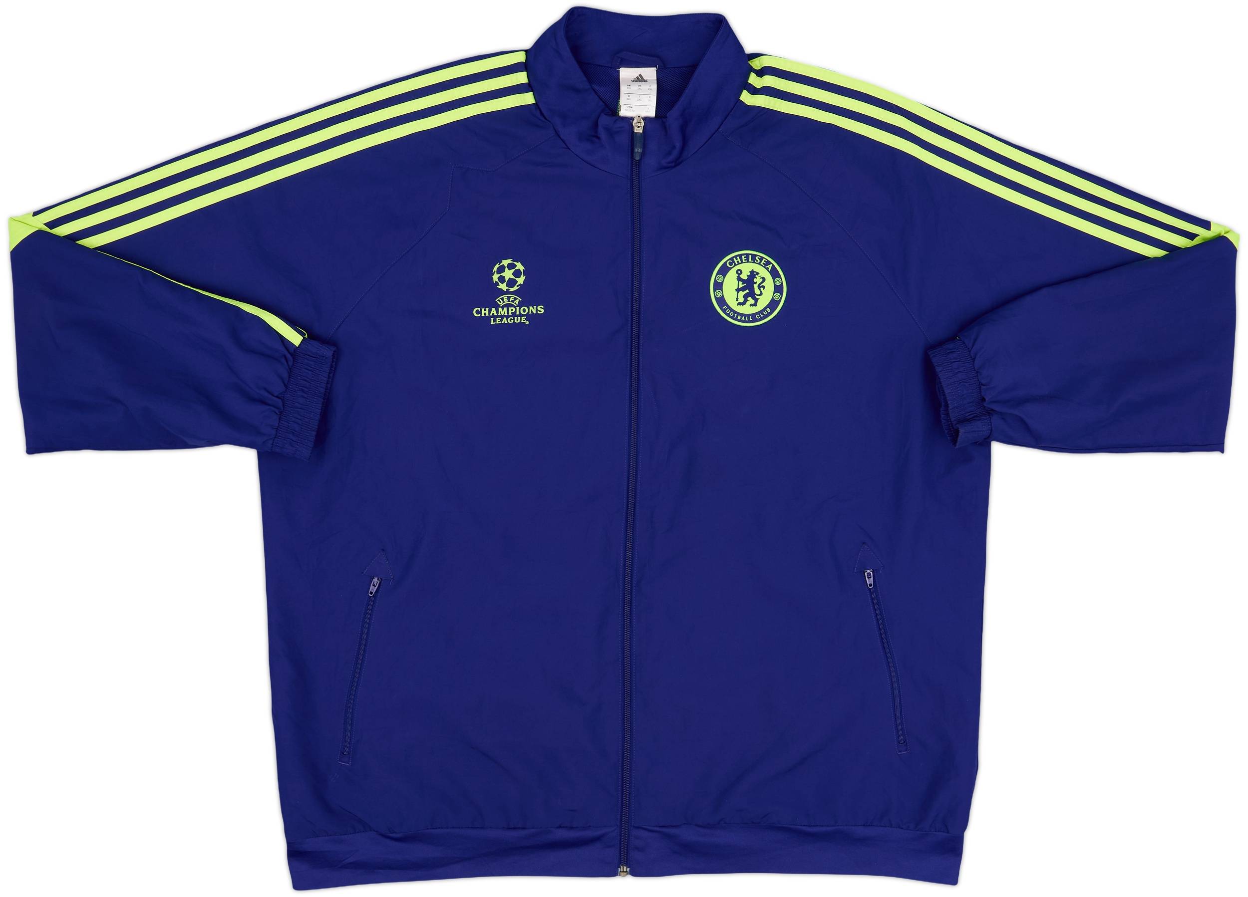2014-15 Chelsea adidas CL Track Jacket - 8/10 - (XXL)