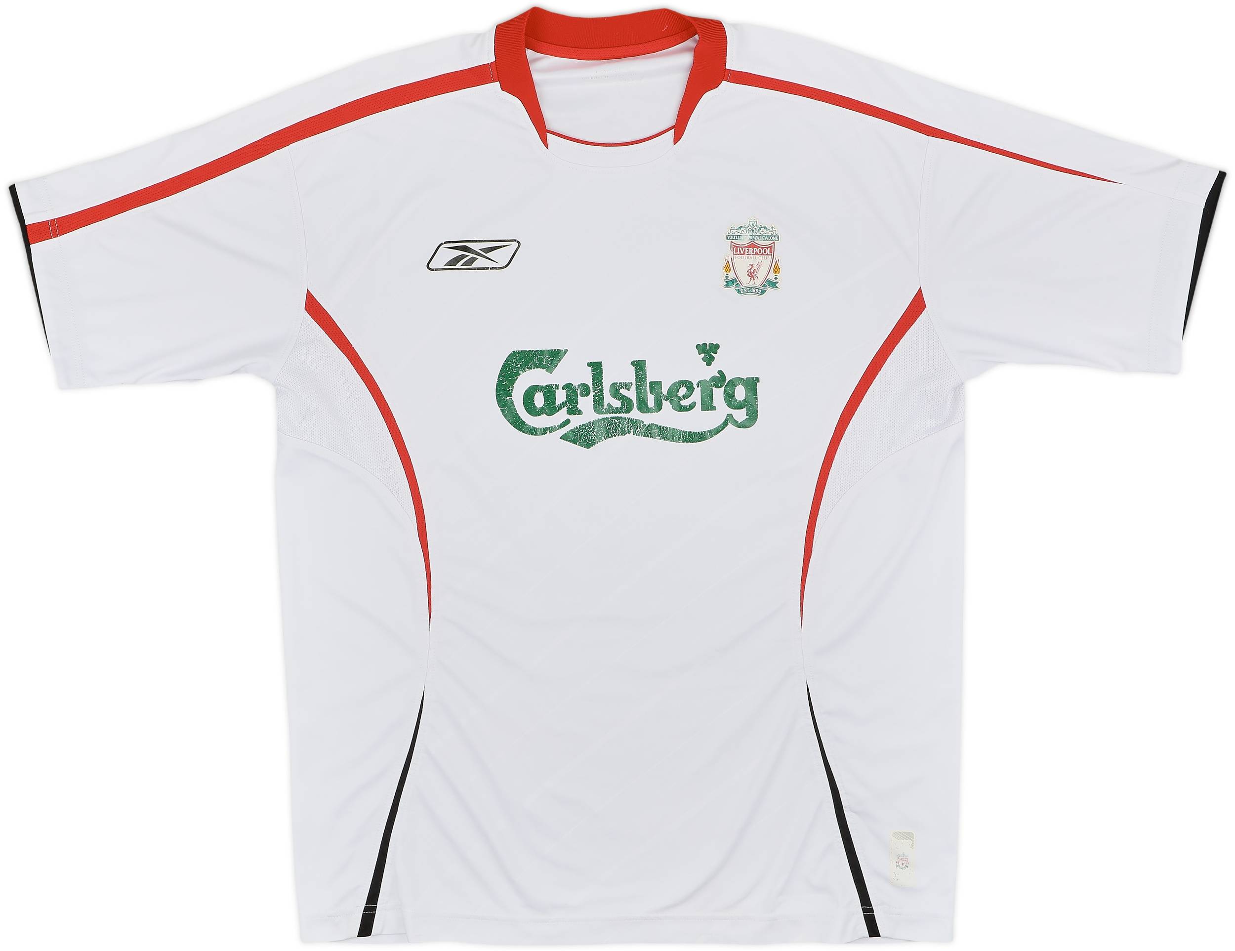 2005-06 Liverpool Away Shirt - 4/10 - (L)