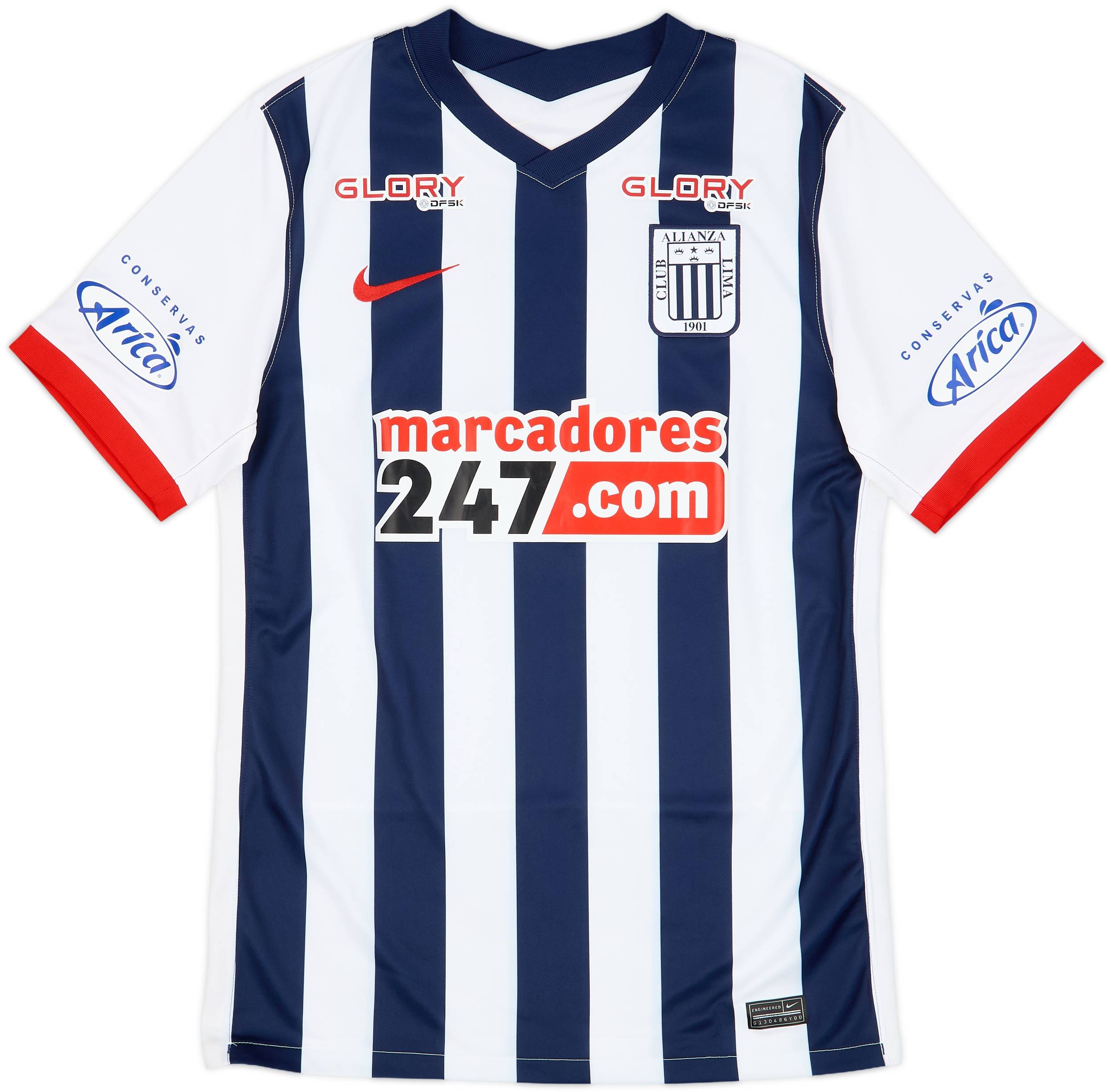 Alianza Lima 9番 ユニフォーム 2022 Alianza Lima Home Shirt - 9/10 - (S)