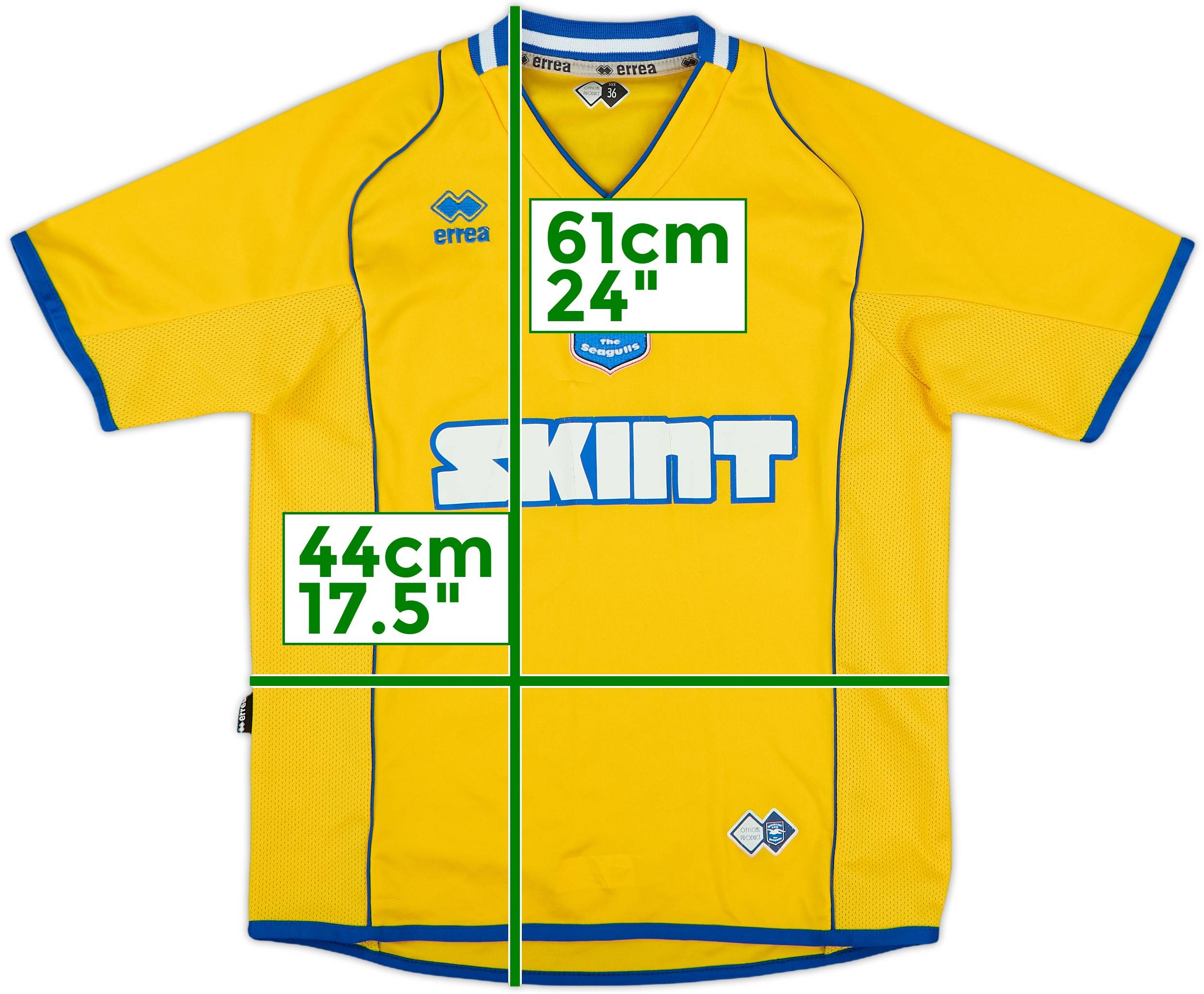 2007-08 Brighton Third Shirt - 7/10 - (XL.Boys)