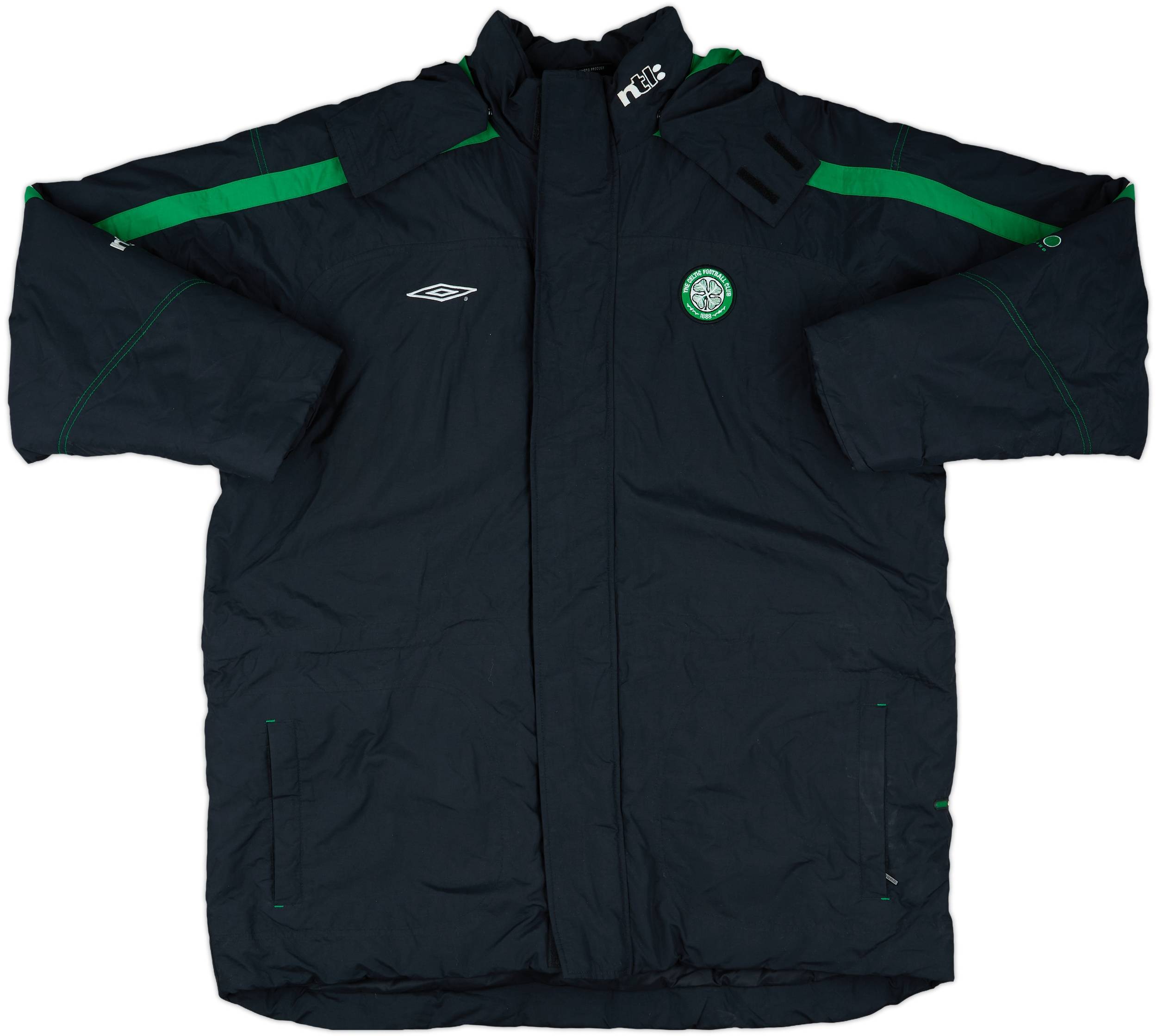 2001-03 Celtic Umbro Padded Bench Coat - 8/10 - (XL)
