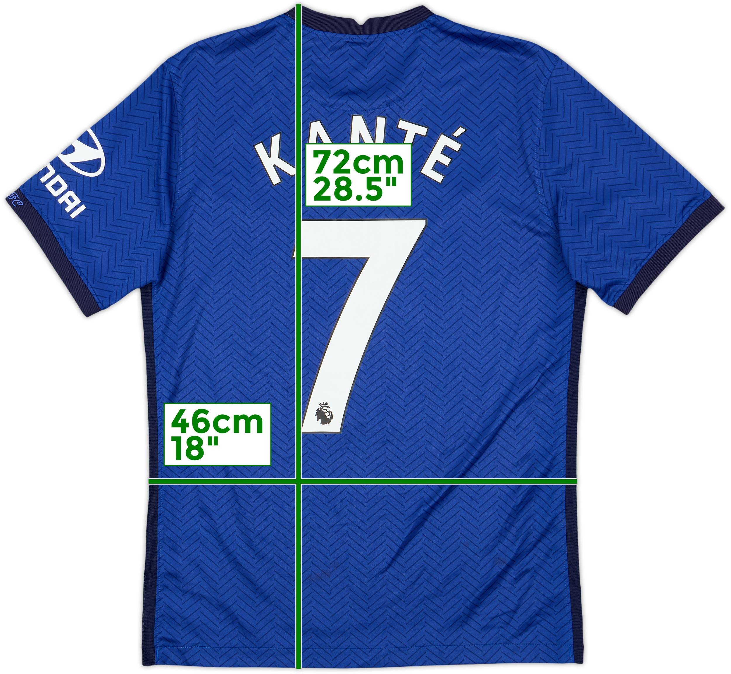 2020-21 Chelsea Home Shirt Kante #7 - 8/10 - (S)