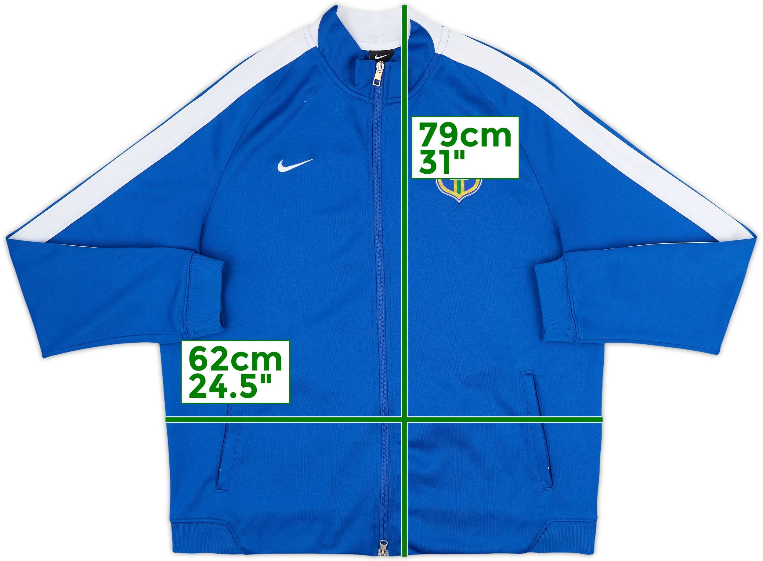 NIKE BRS ブルゾン 2014-15 Brazil Nike Track Jacket - 8/10 - (XXL)