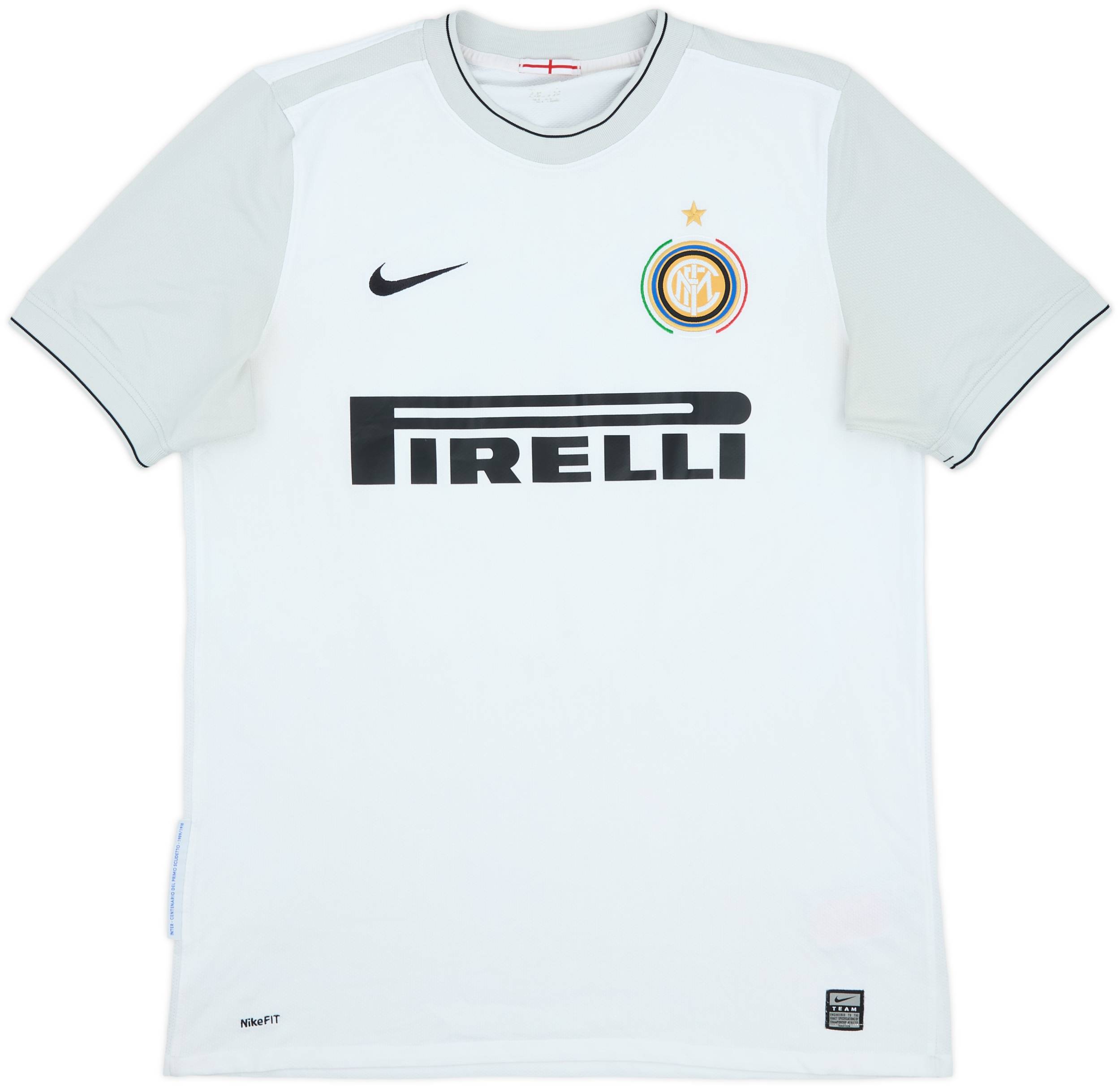 2009-10 Inter Milan GK S/S Shirt Julio Cesar #12 - 4/10 - (L)