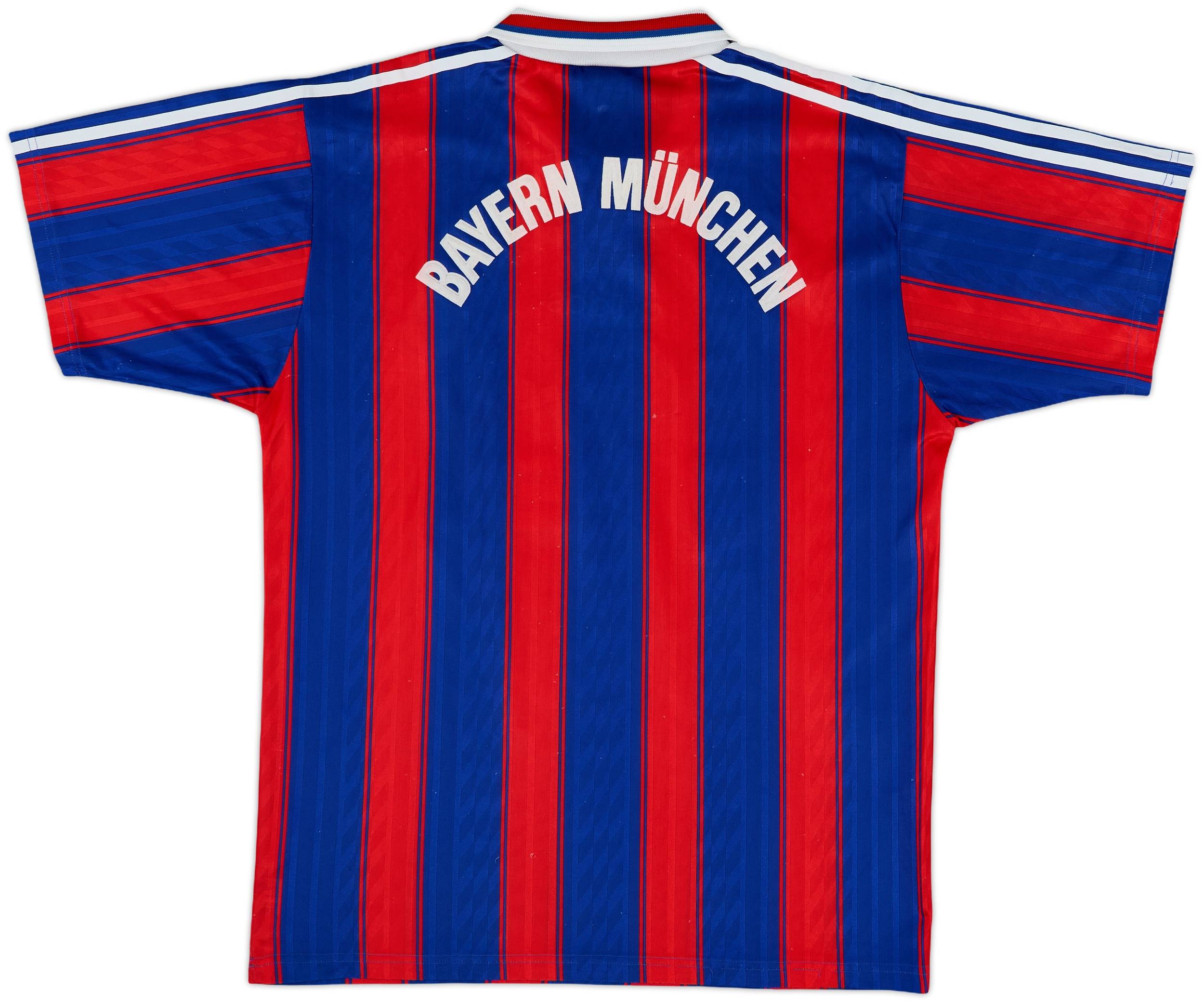 95-97s adidas Bayern München game shirt BAYERN MUNCHEN 1995 1997 MATTHAUS HOME SHIRT FOOTBALL SOCCER