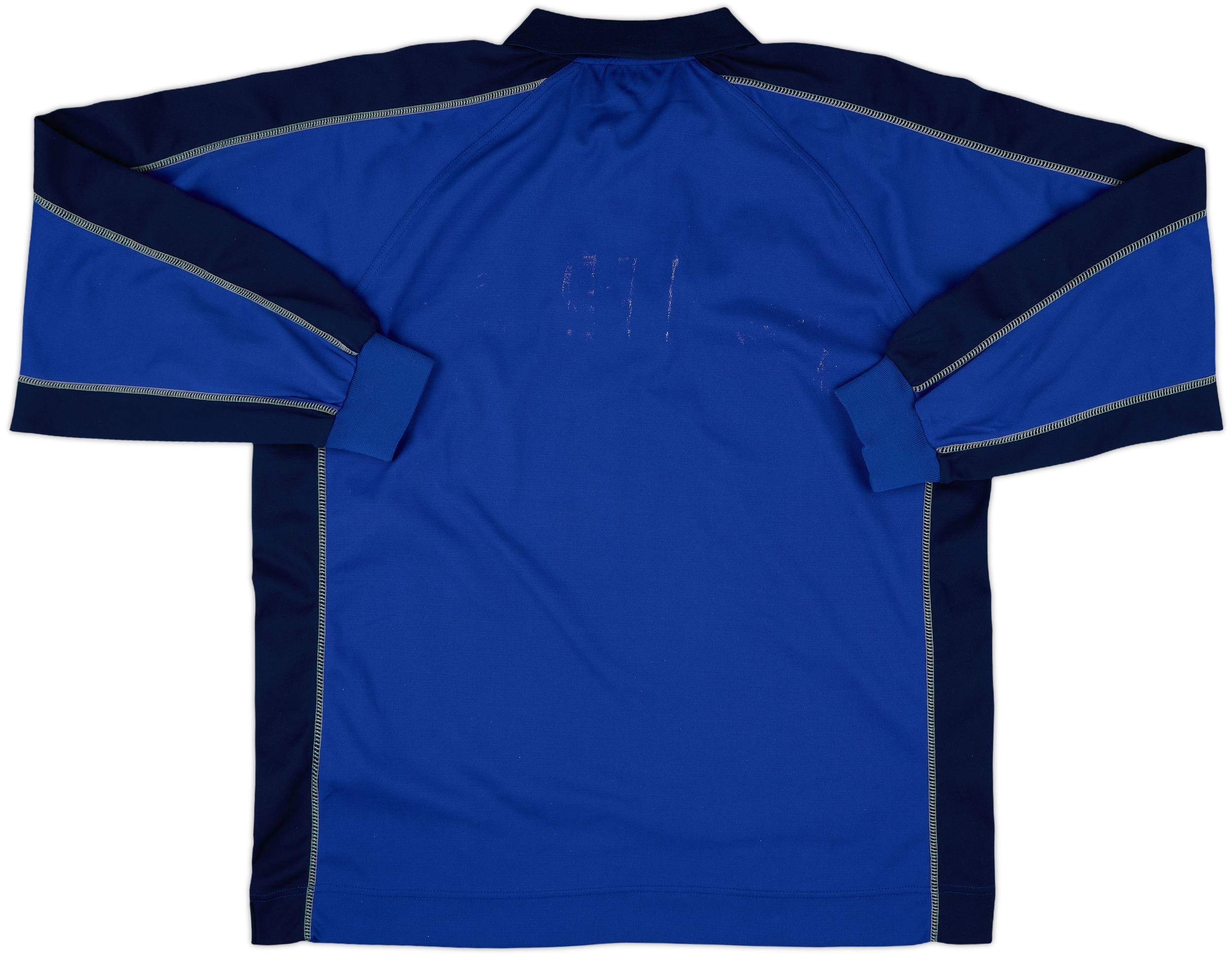 2000-01 Italy Kappa 1/4 Zip L/S Polo - 6/10 - (XL)